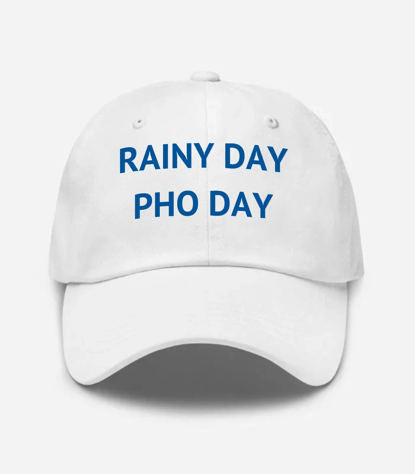 Rainy Day Pho Day Hat - White