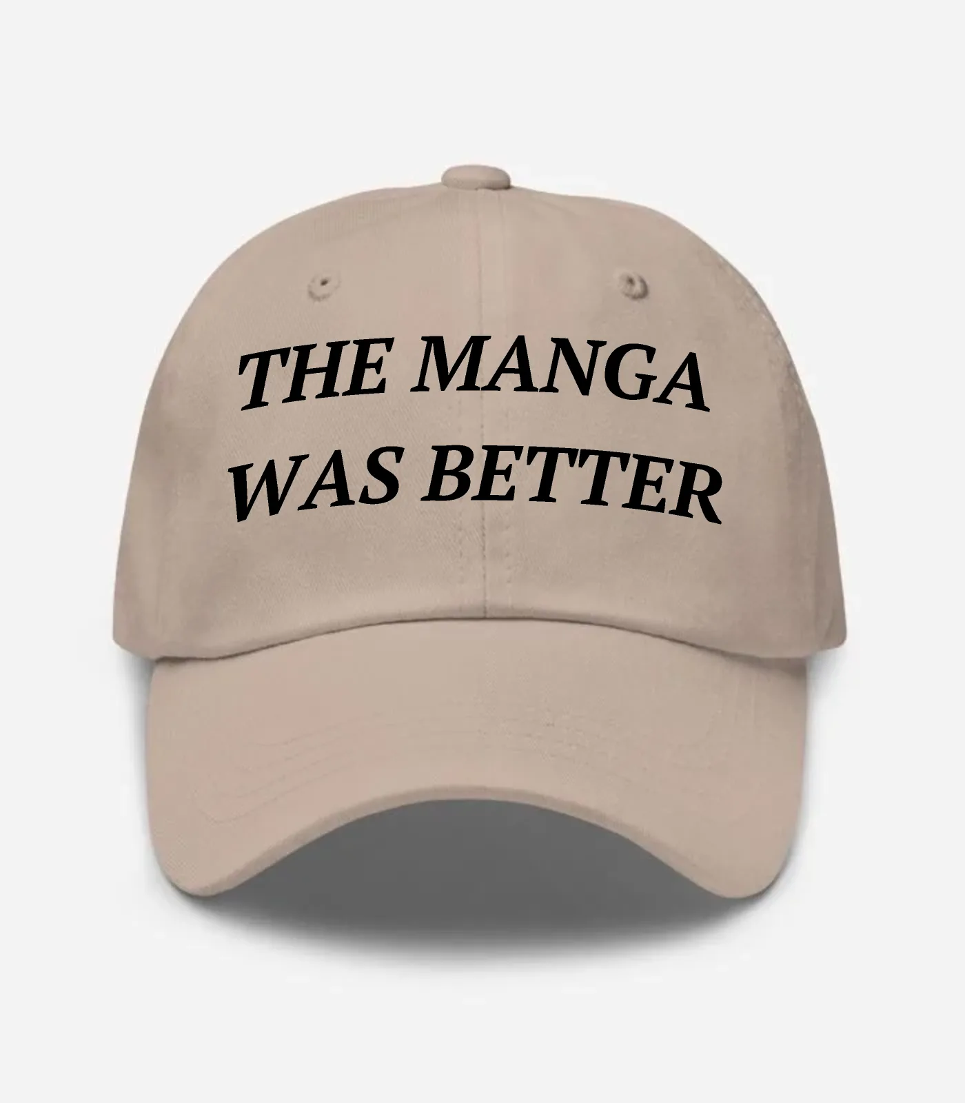 The Manga Was Better Hat - Stone