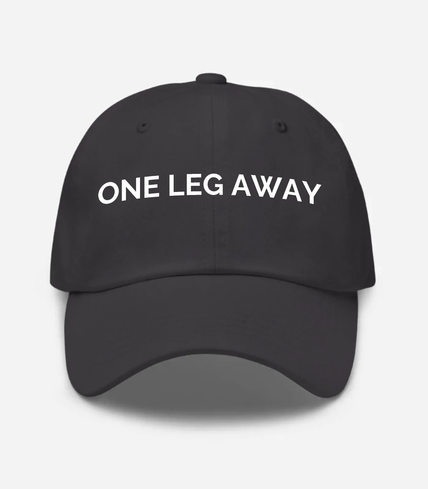 One Leg Away Hat - Dark Grey