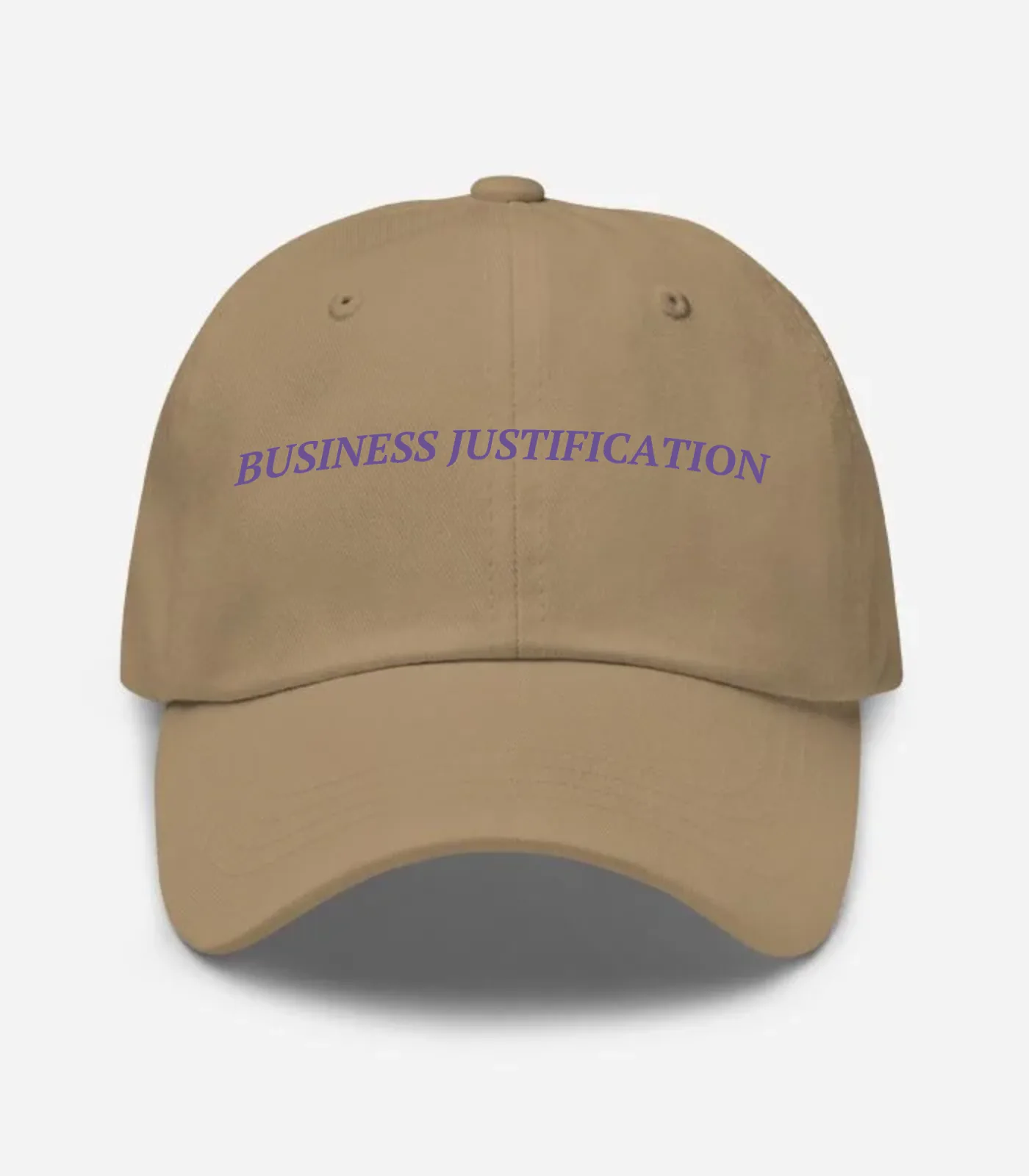 Business Justification Hat - Khaki