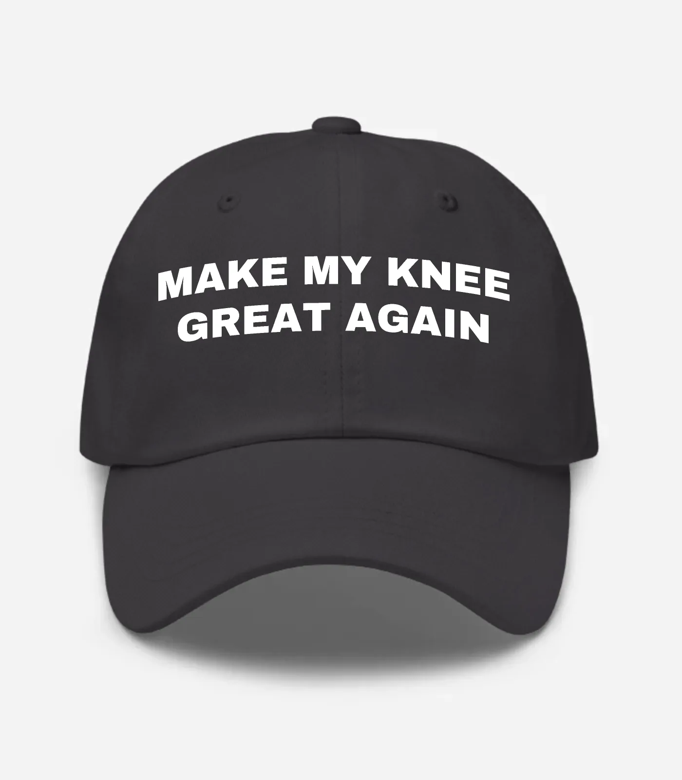 Make My Knee Great Again Hat - Dark Grey