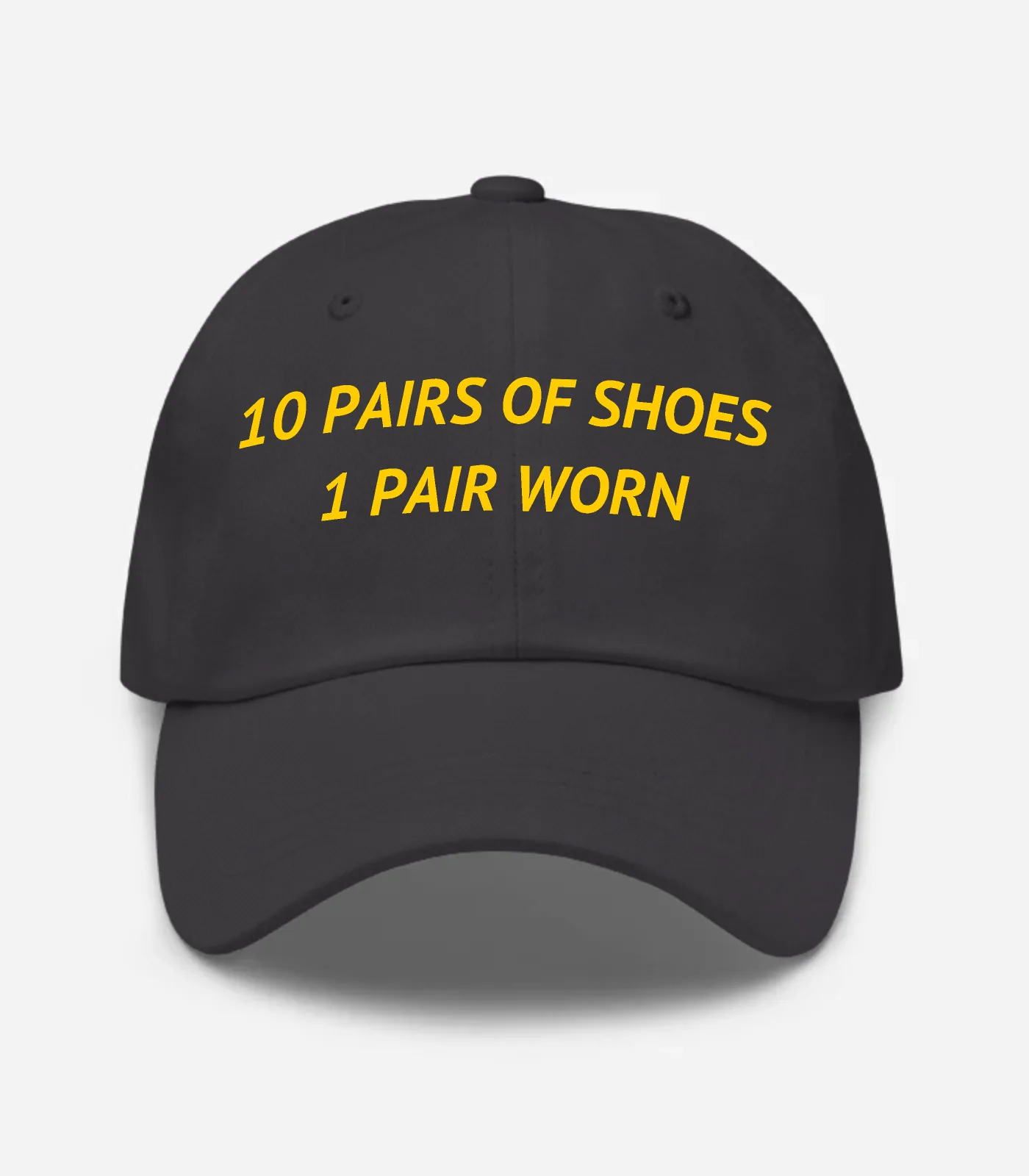 10 Pairs Of Shoes 1 Pair Worn Hat