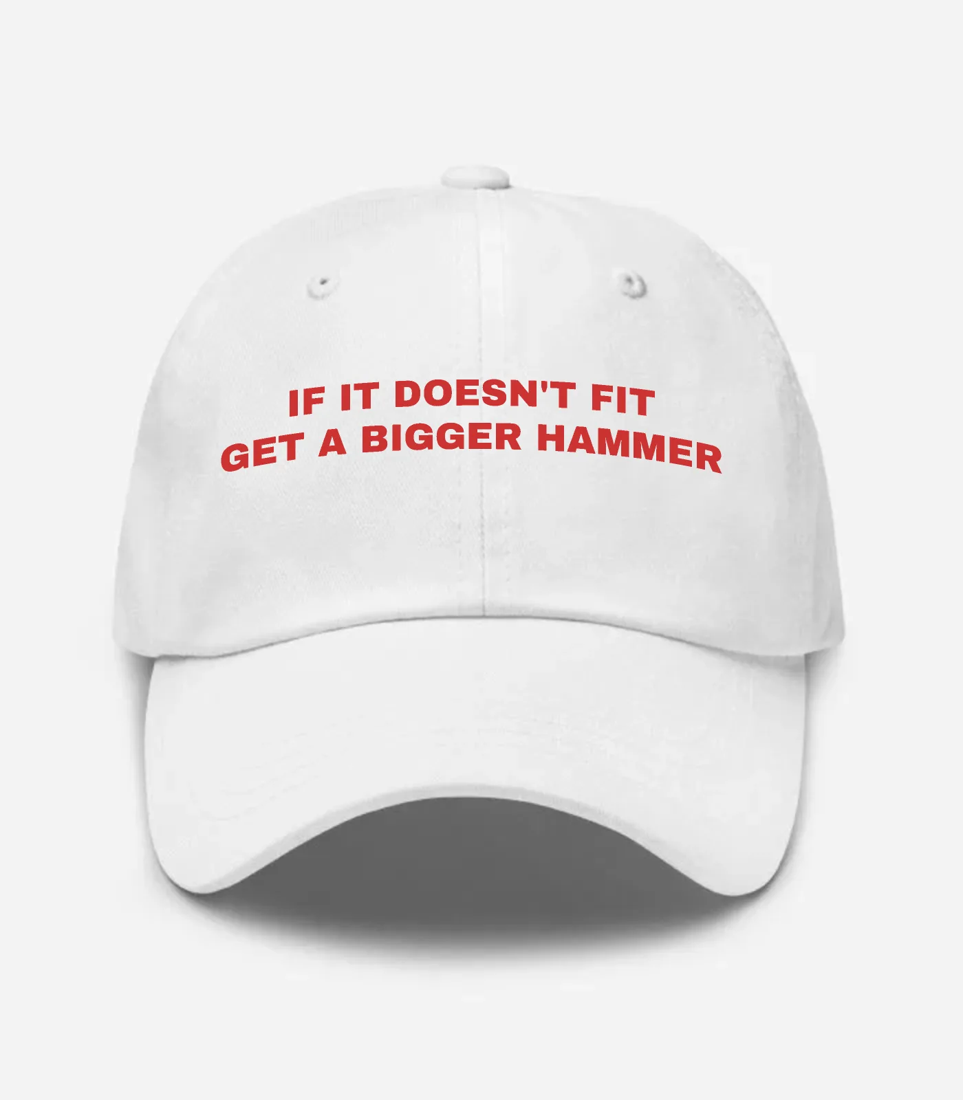 If It Doesn't Fit Get A Bigger Hammer Hat