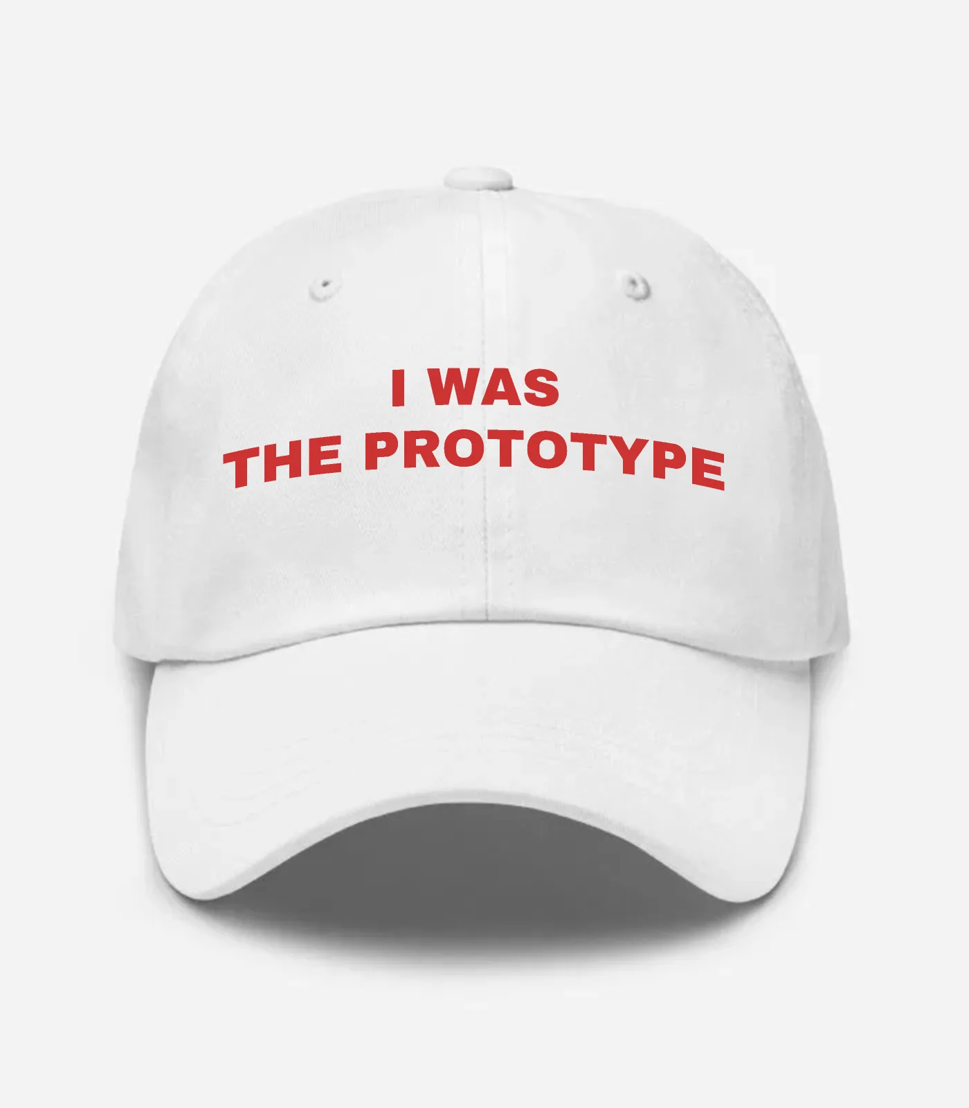 I Was The Prototype Hat - White