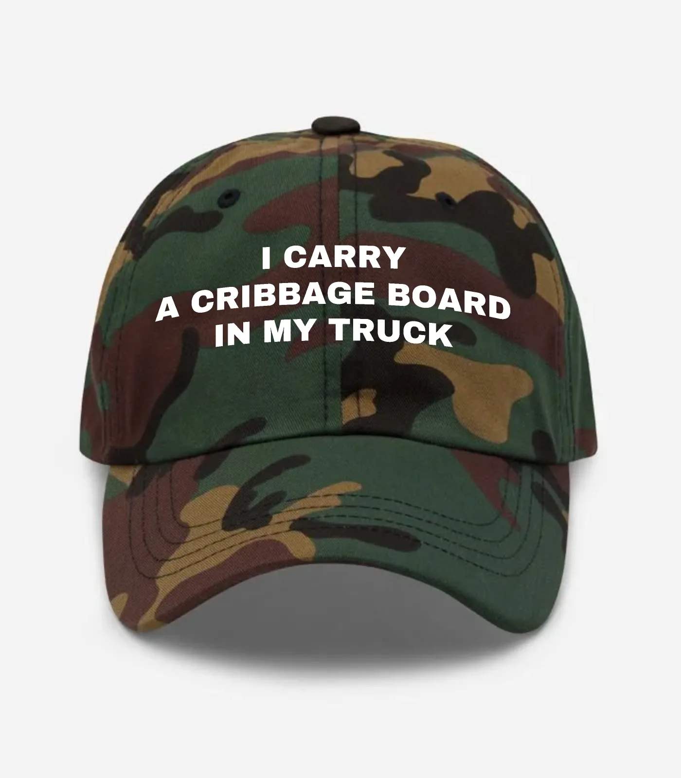 I Carry A Cribbage Board In My Truck Hat