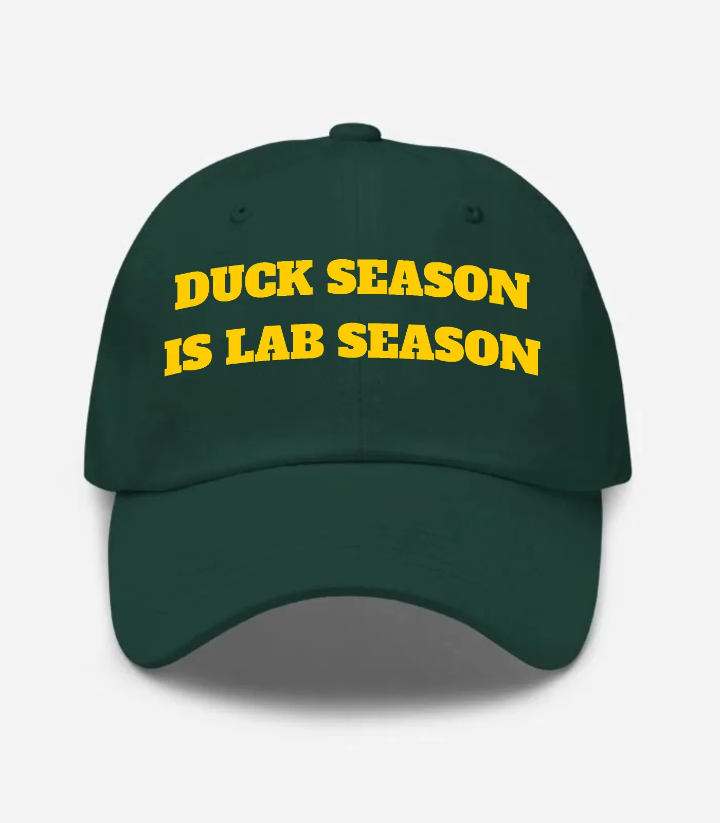 Duck Season Is Lab Season Hat - Spruce