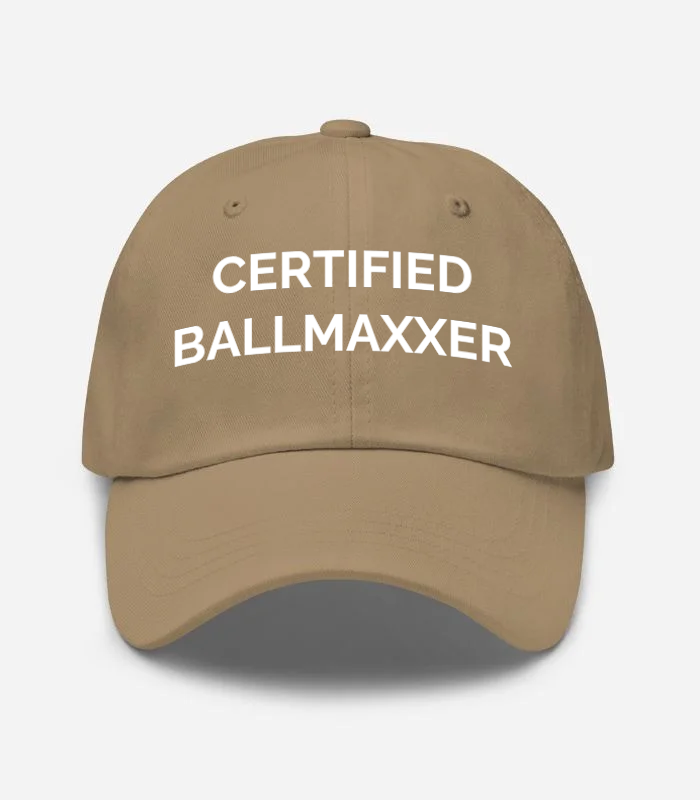 Certified\nballmaxxer Hat