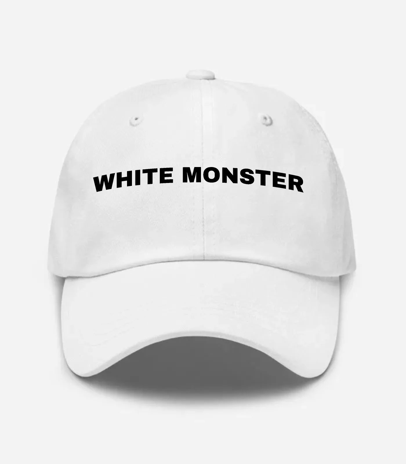 White Monster Hat