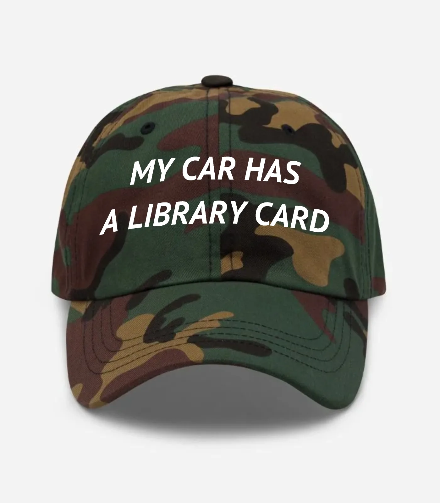 My Car Has A Library Card Hat