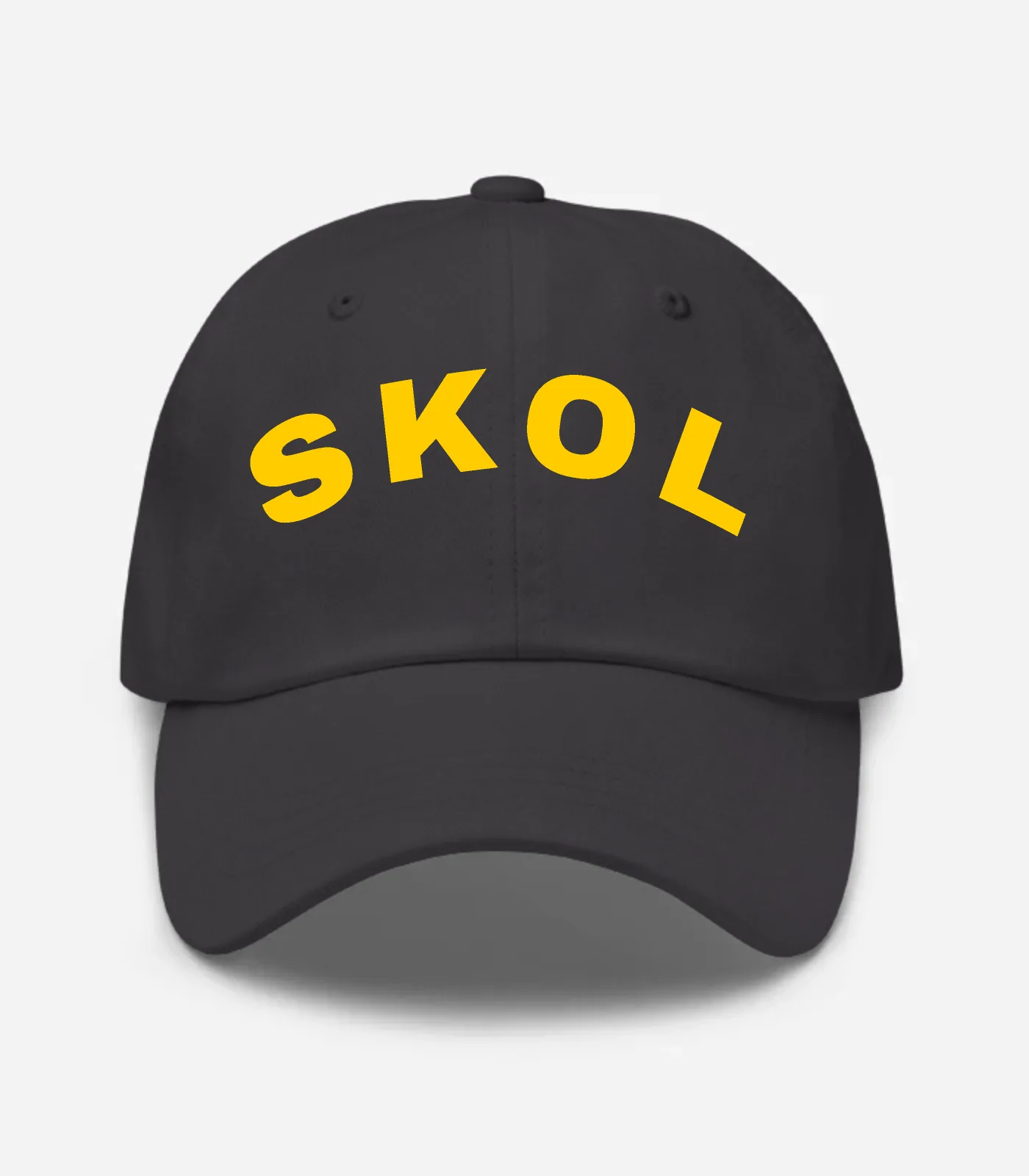 Skol Arched Hat - Dark Grey