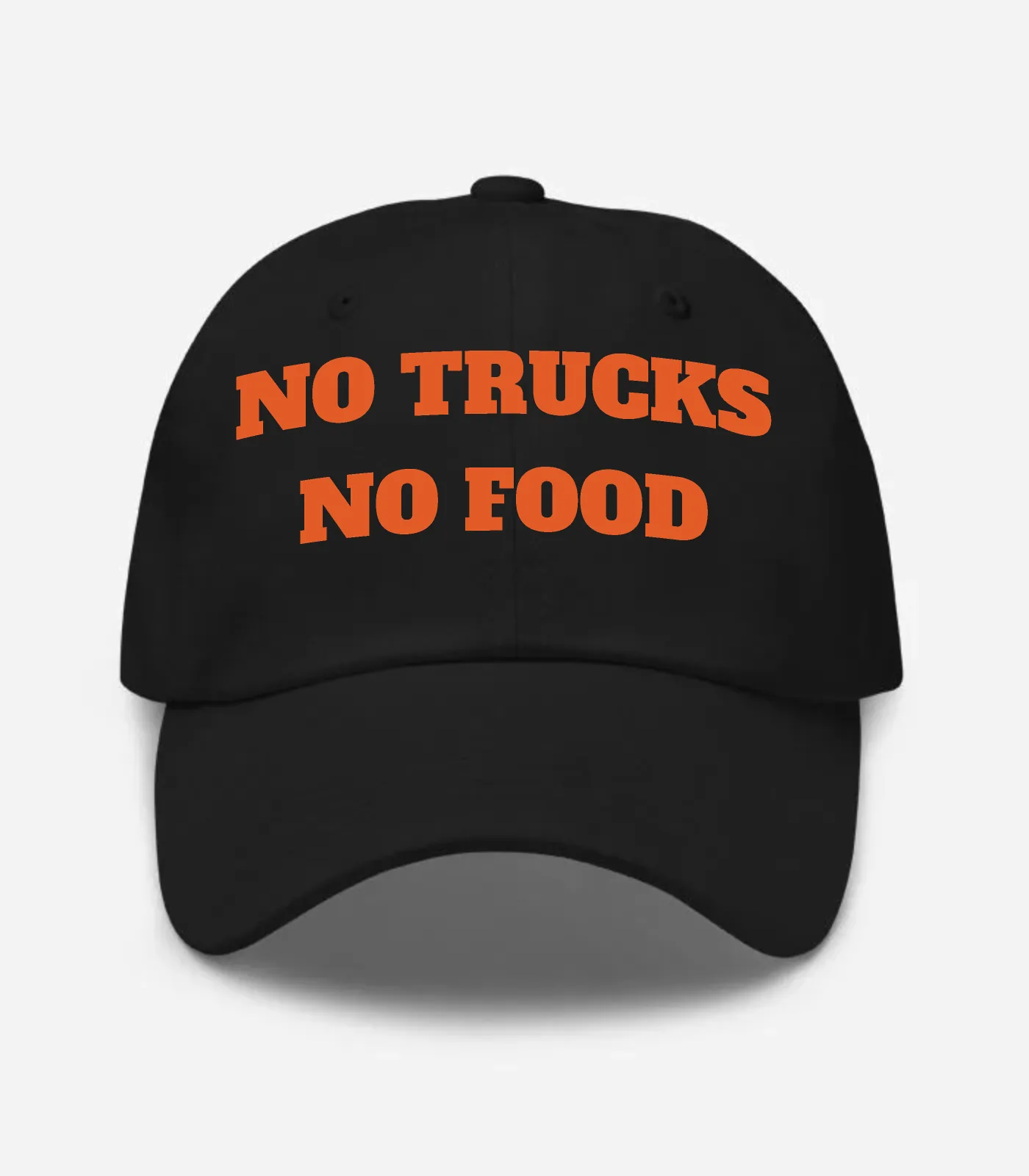 No Trucks No Food Hat - Black