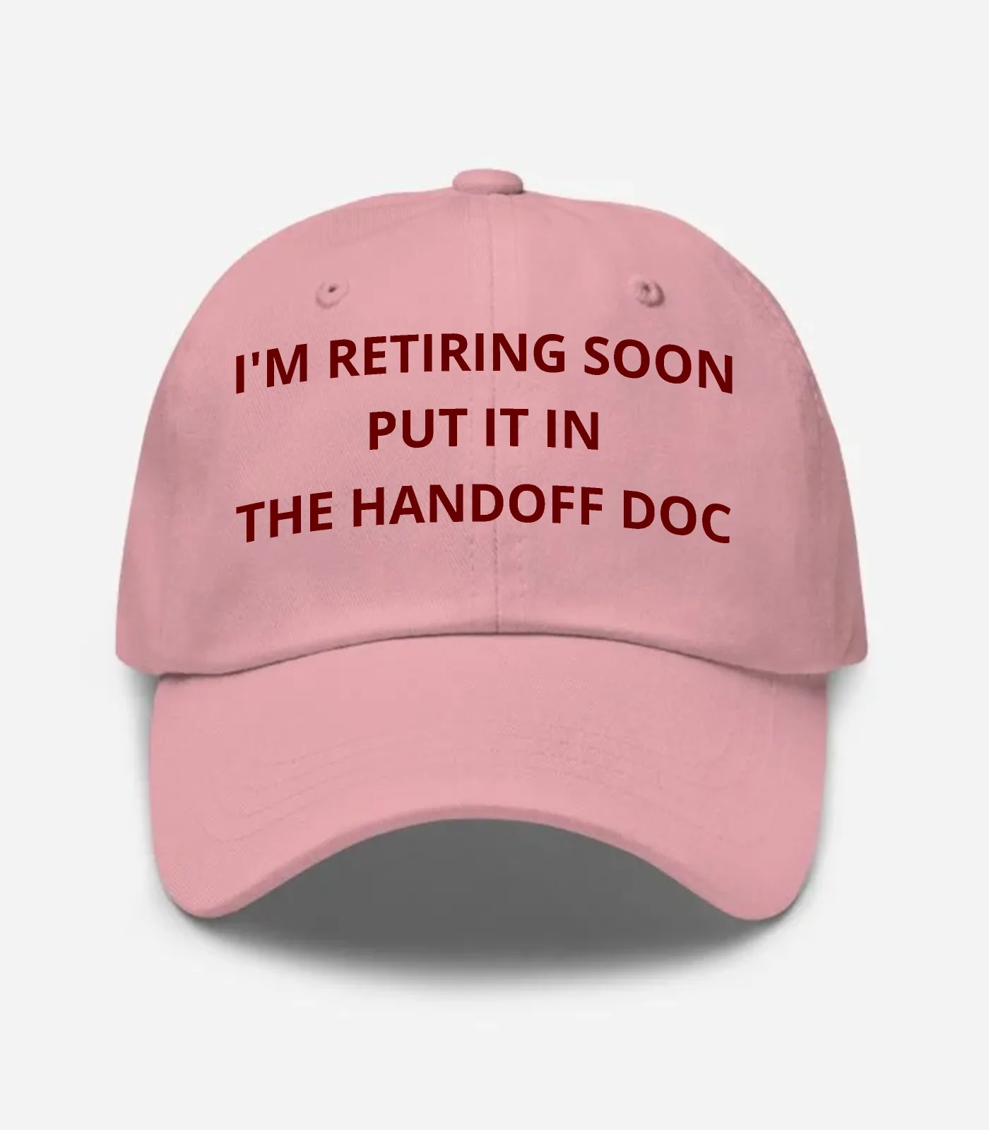 I'm Retiring Soon Put It In The Handoff Doc Hat