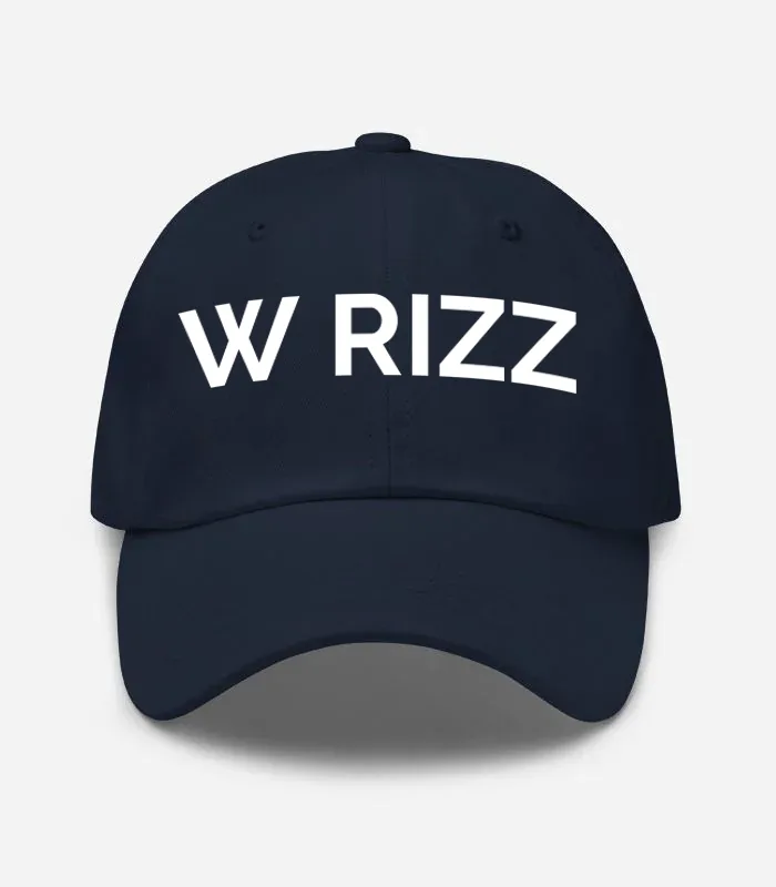 W Rizz Hat - Navy