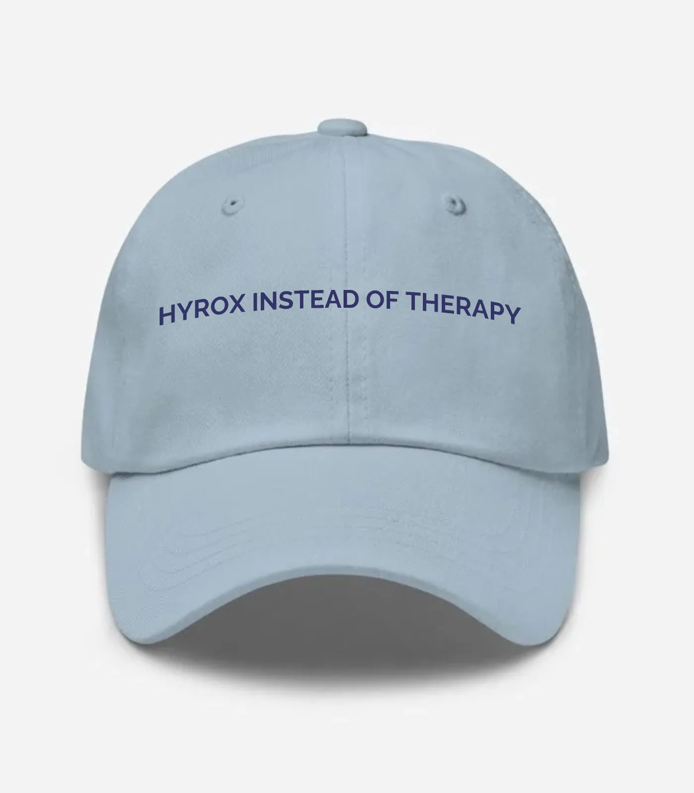 Hyrox Instead Of Therapy Hat - Light Blue