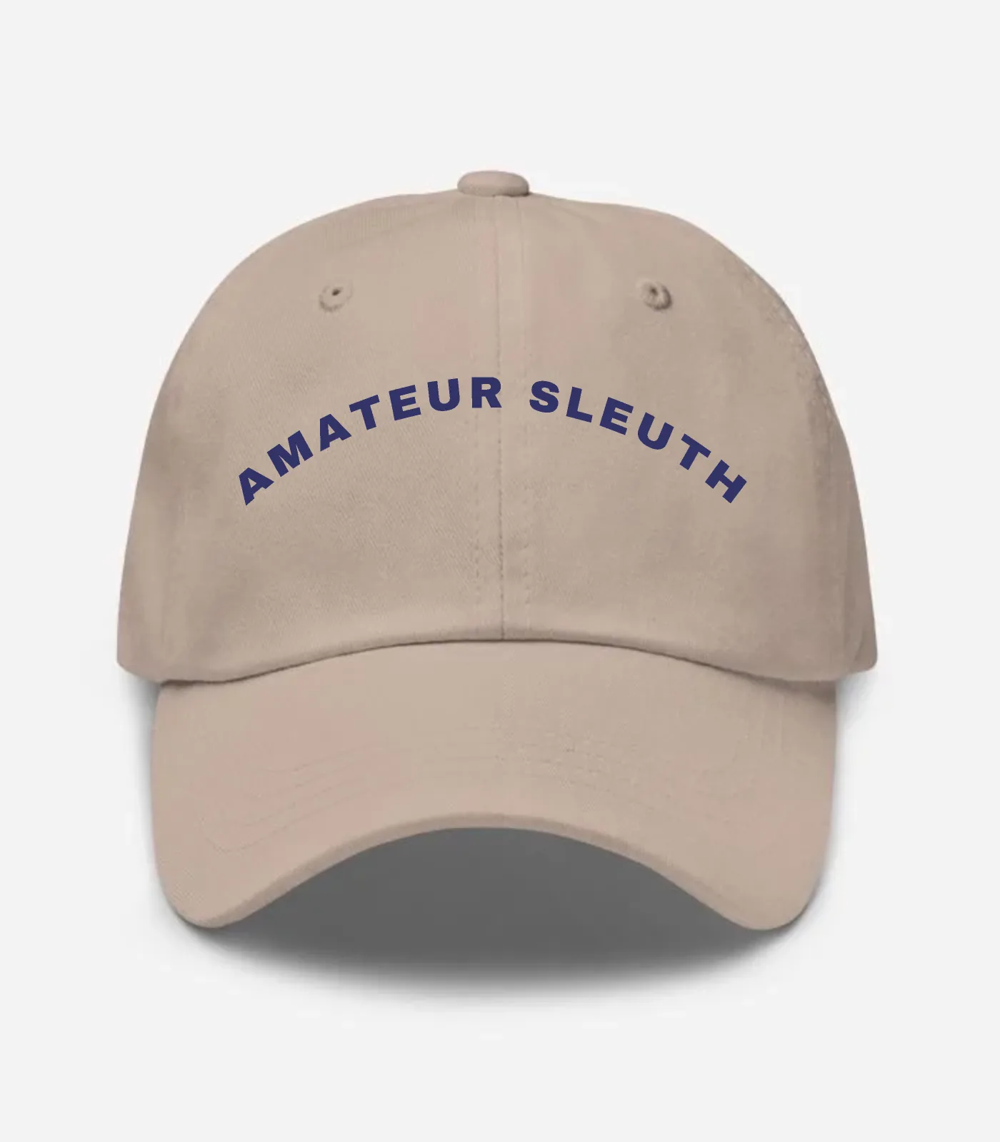 Amateur Sleuth Arched Hat - Stone