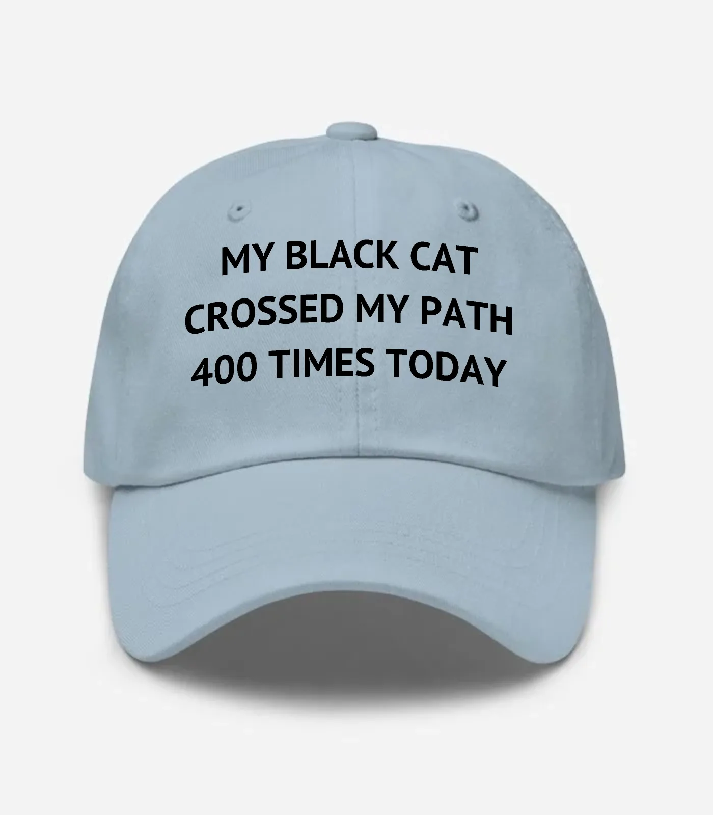 My Black Cat Crossed My Path 400 Times Today Hat