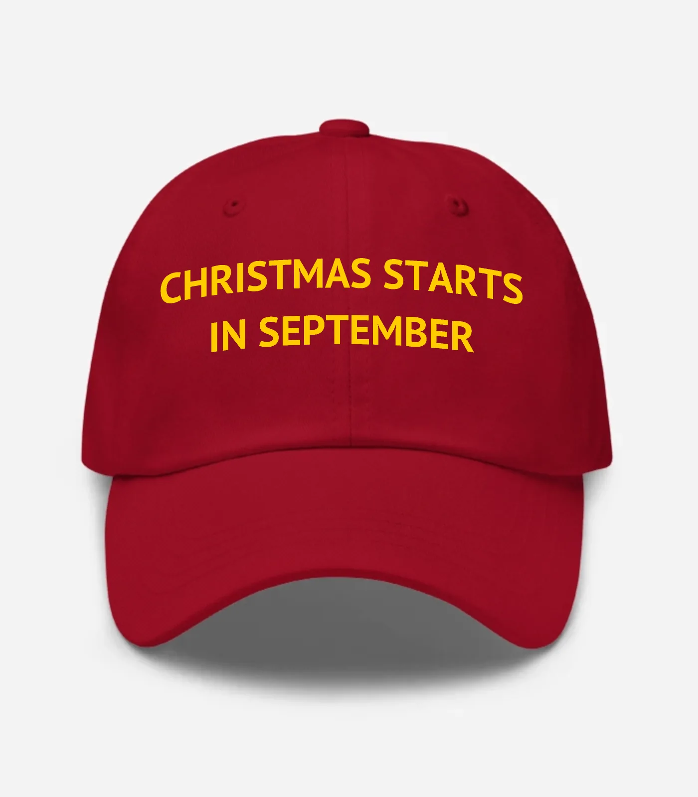 Christmas Starts In September Hat