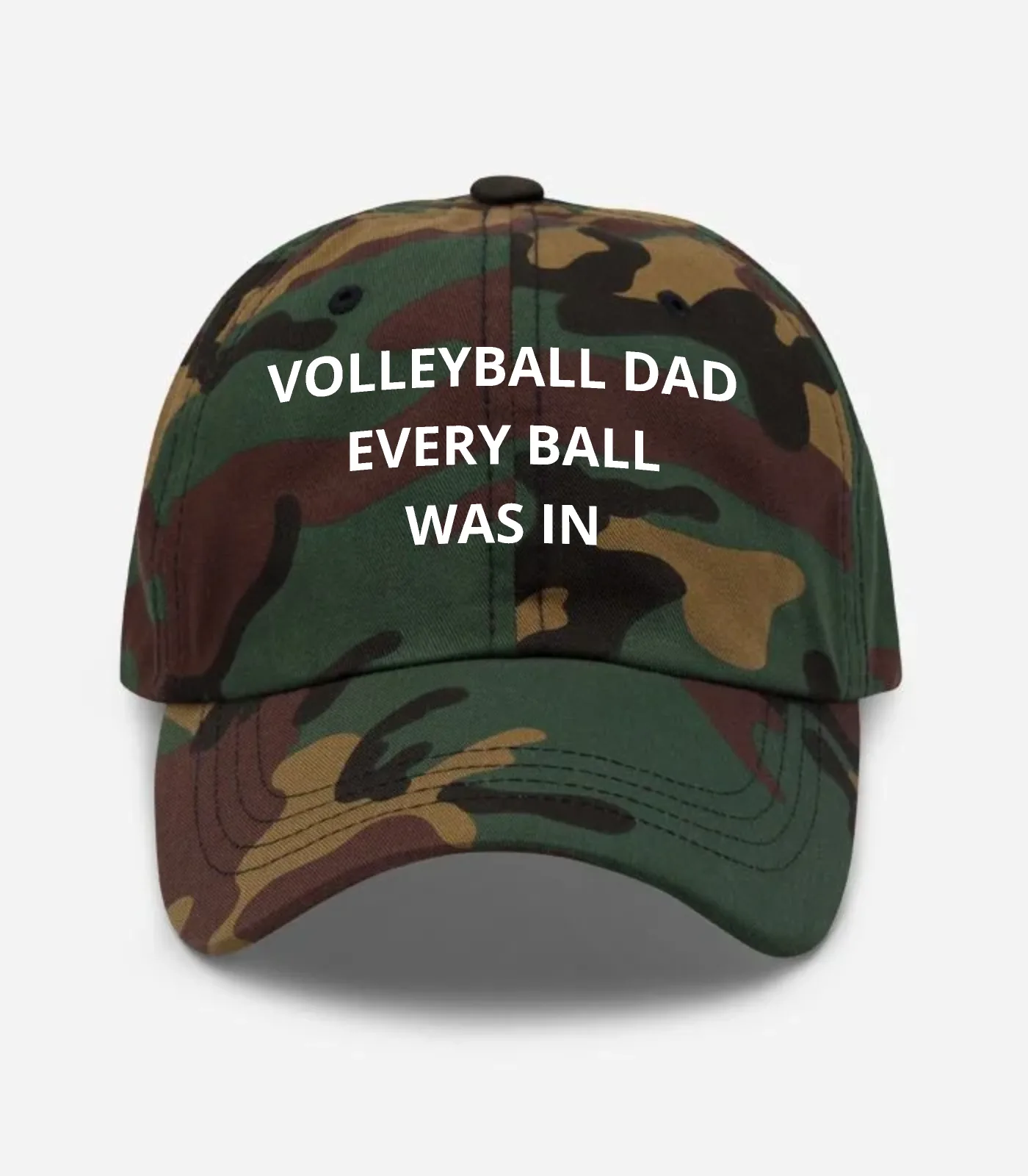 Volleyball Dad Every Ball Was In Hat
