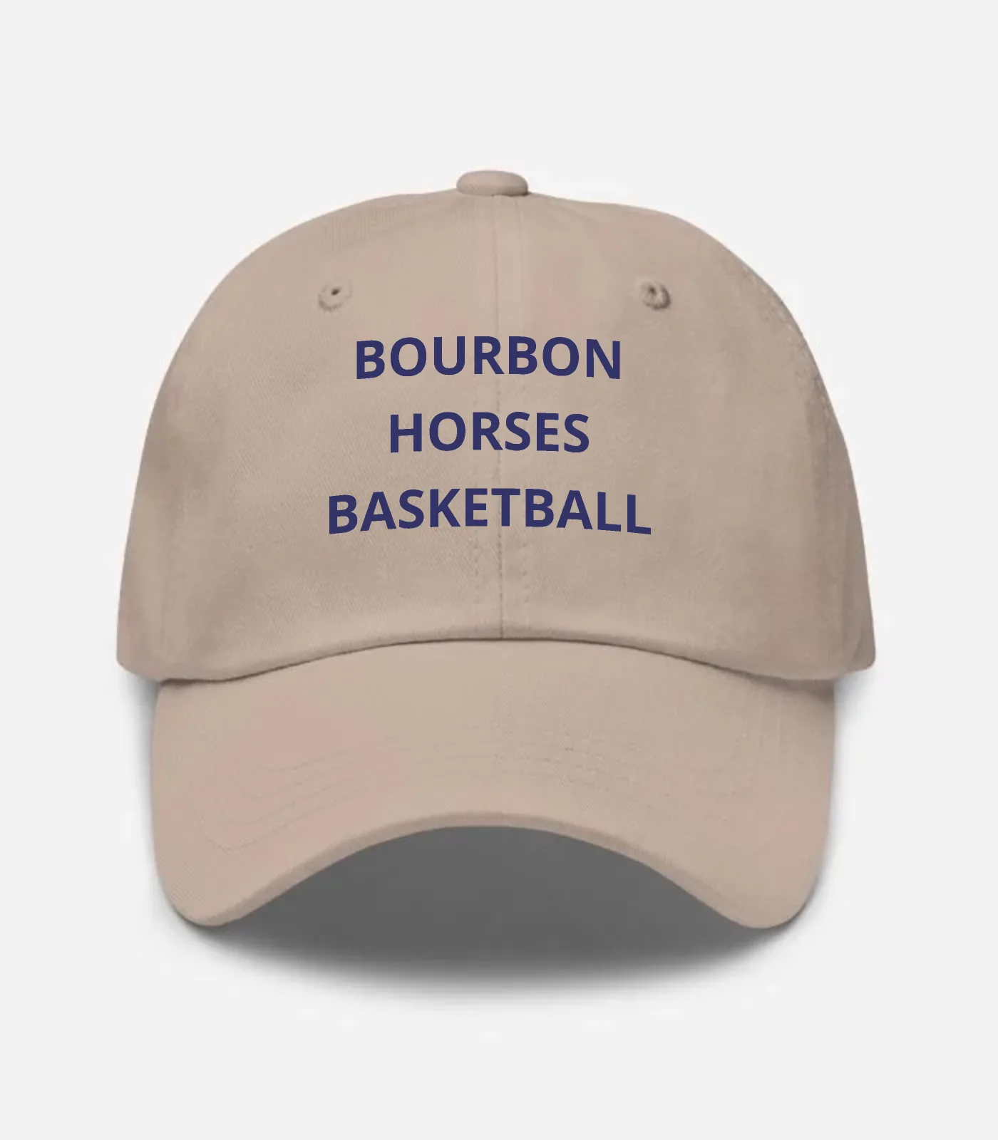 Bourbon Horses Basketball Hat