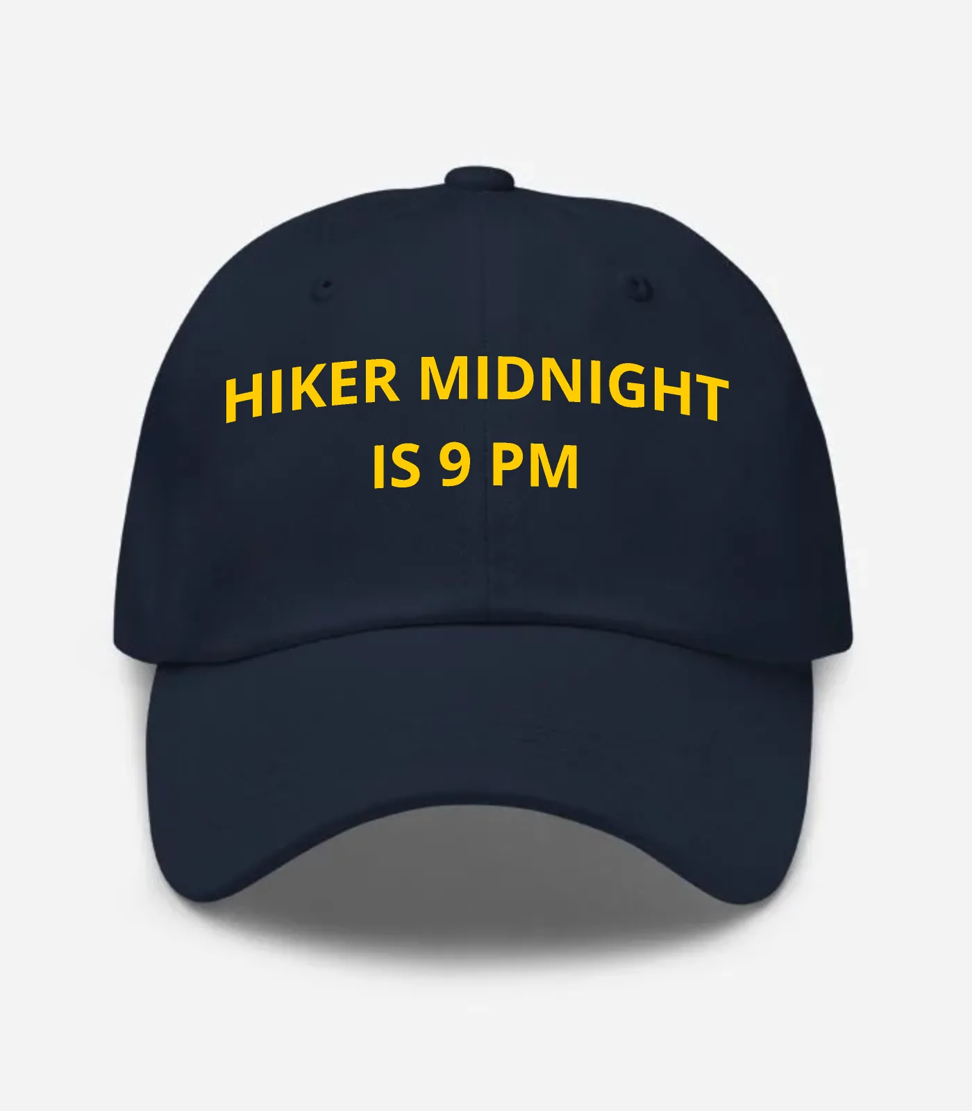 Hiker Midnight Is 9 Pm Hat - Navy
