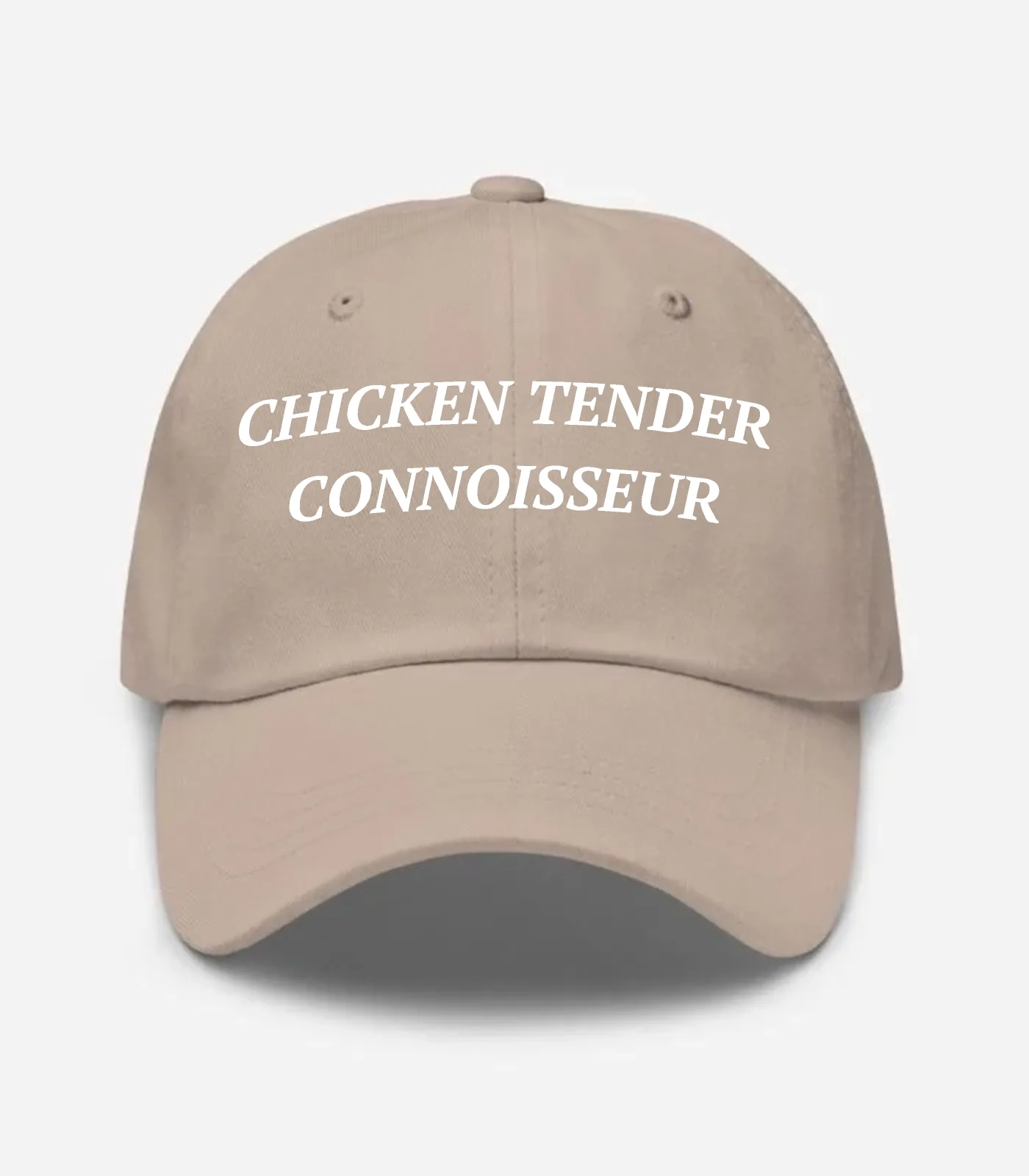 Chicken Tender Connoisseur Hat - Stone