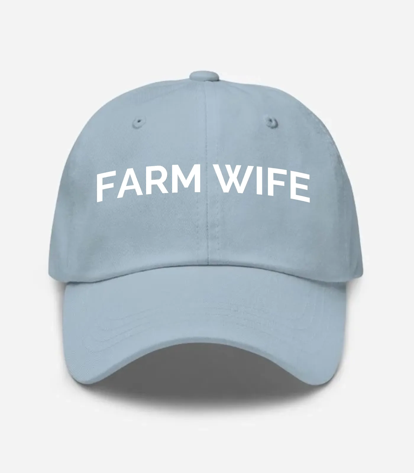 Farm Wife Hat - Light Blue