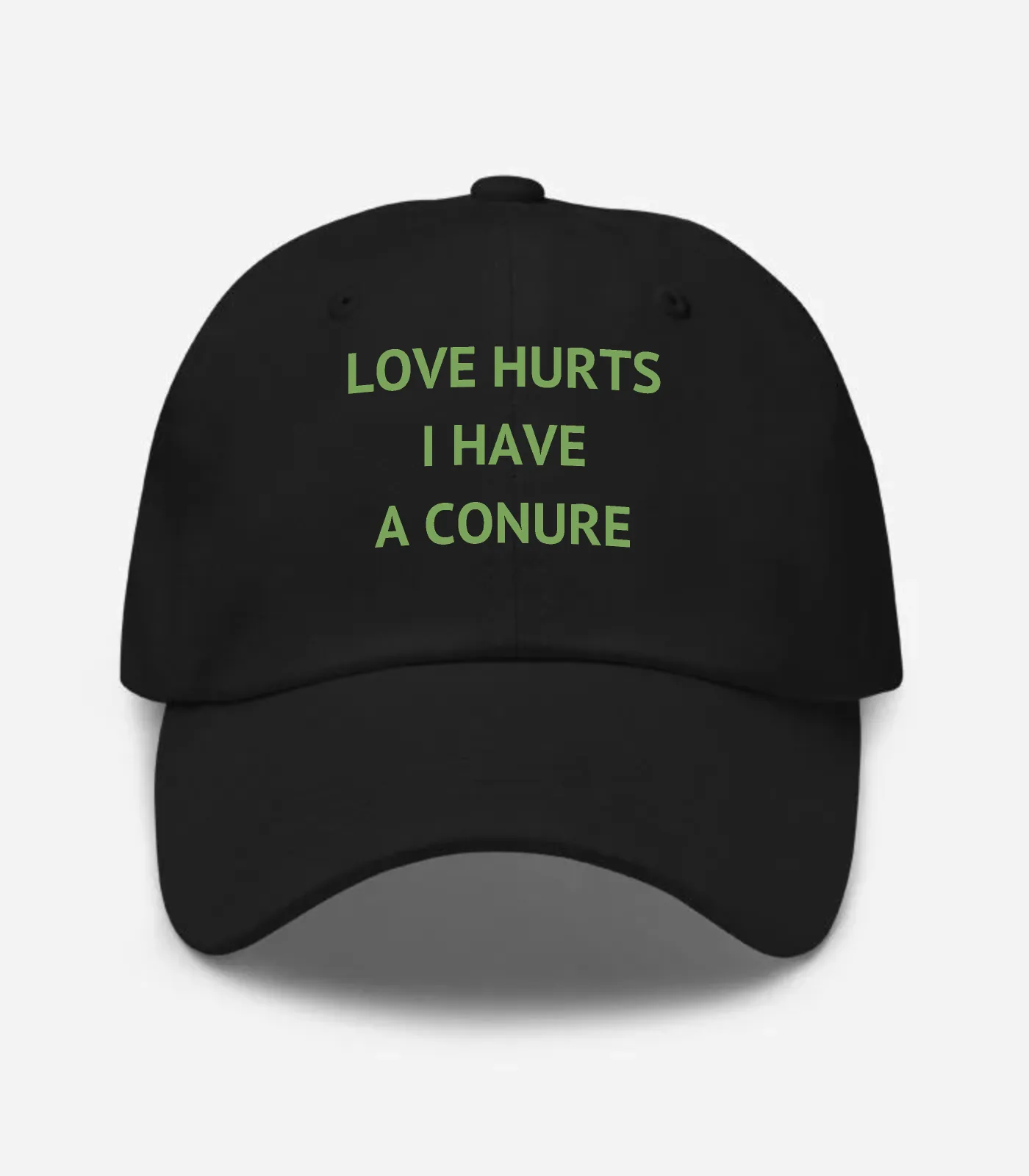 Love Hurts I Have A Conure Hat - Black