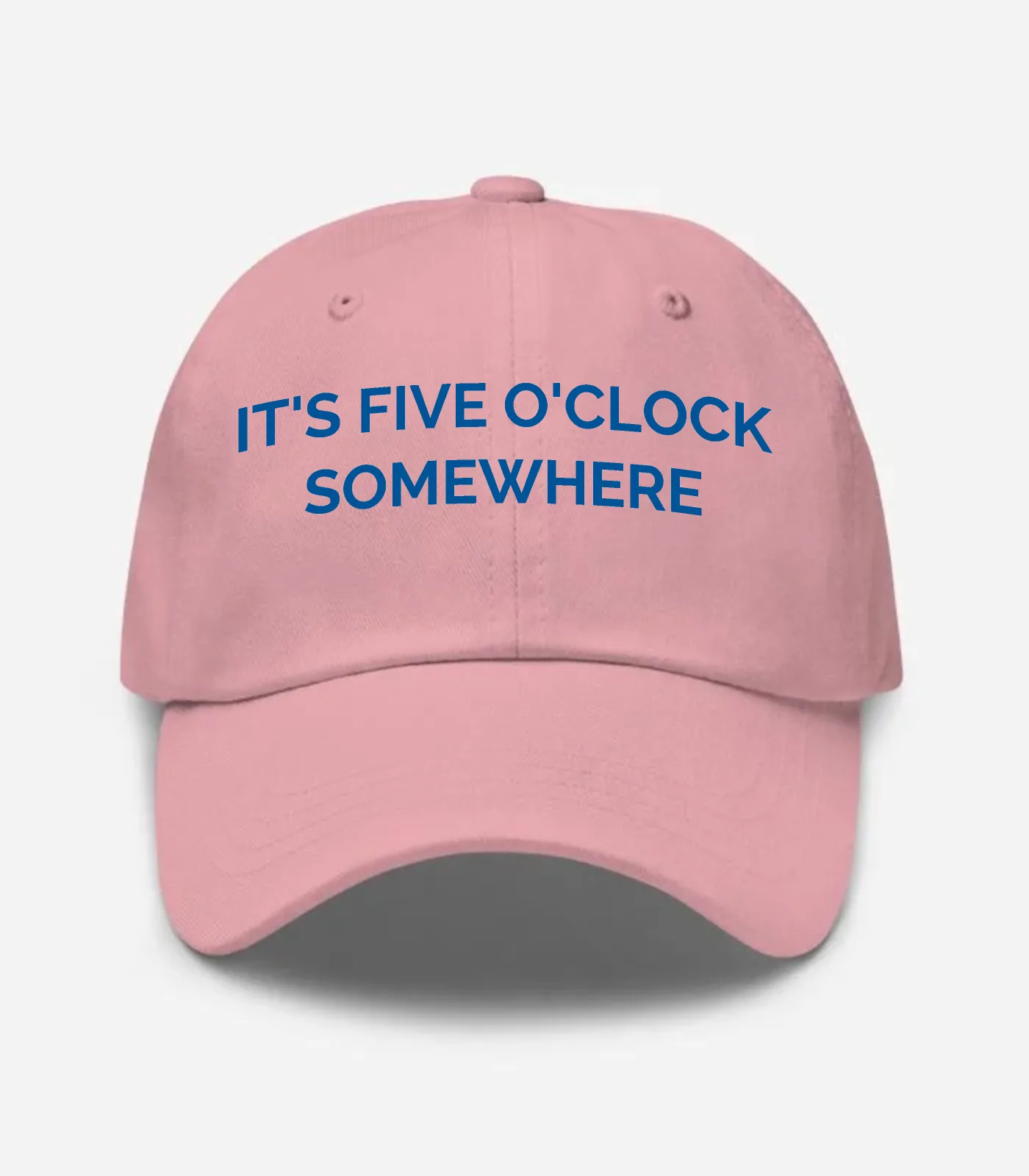 It's Five O'clock Somewhere Hat - Pink