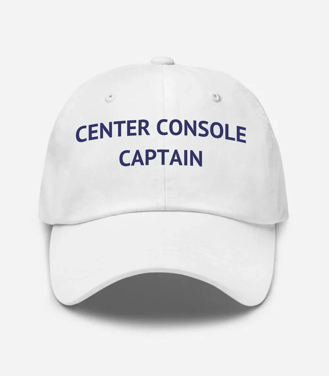 Center Console Captain Hat - White