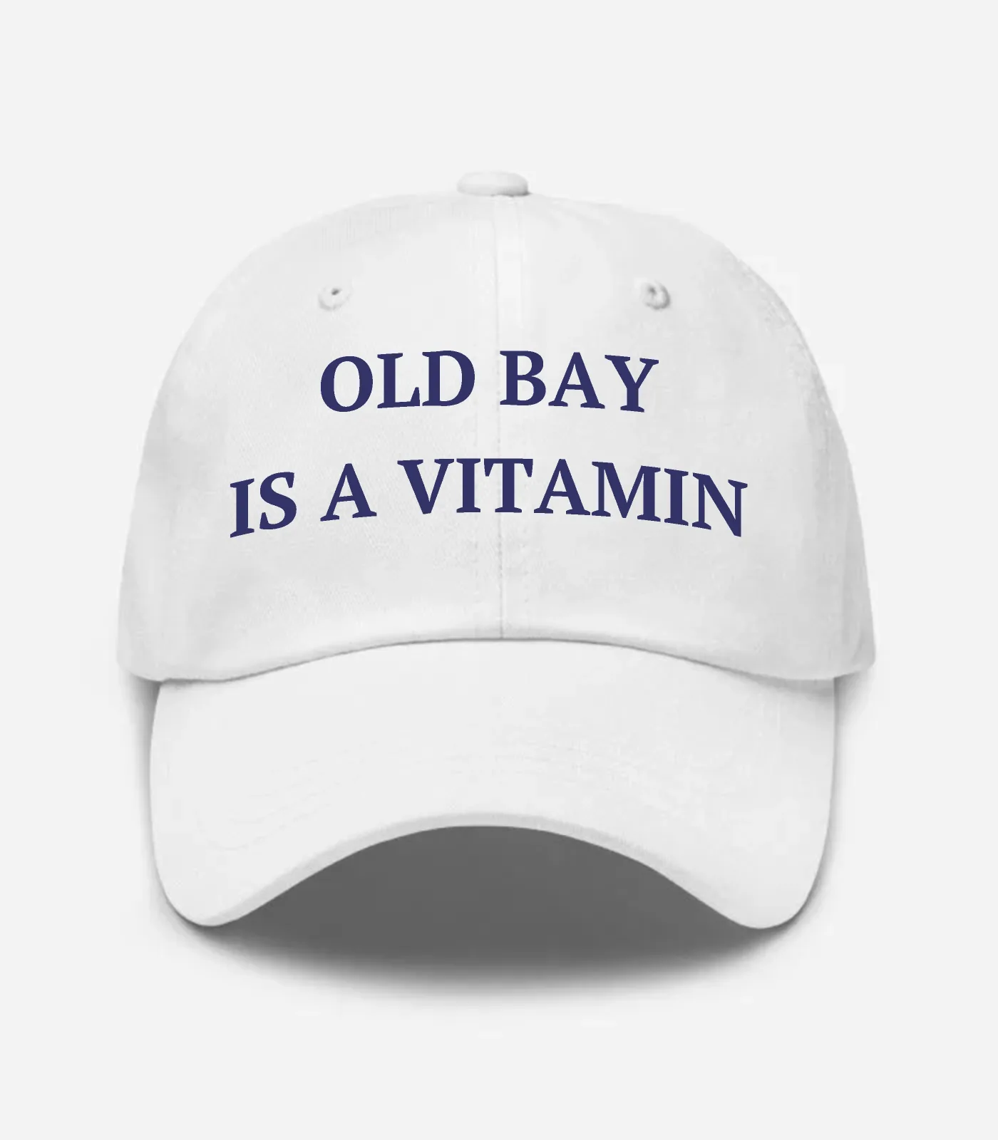 Old Bay Is A Vitamin Hat - White