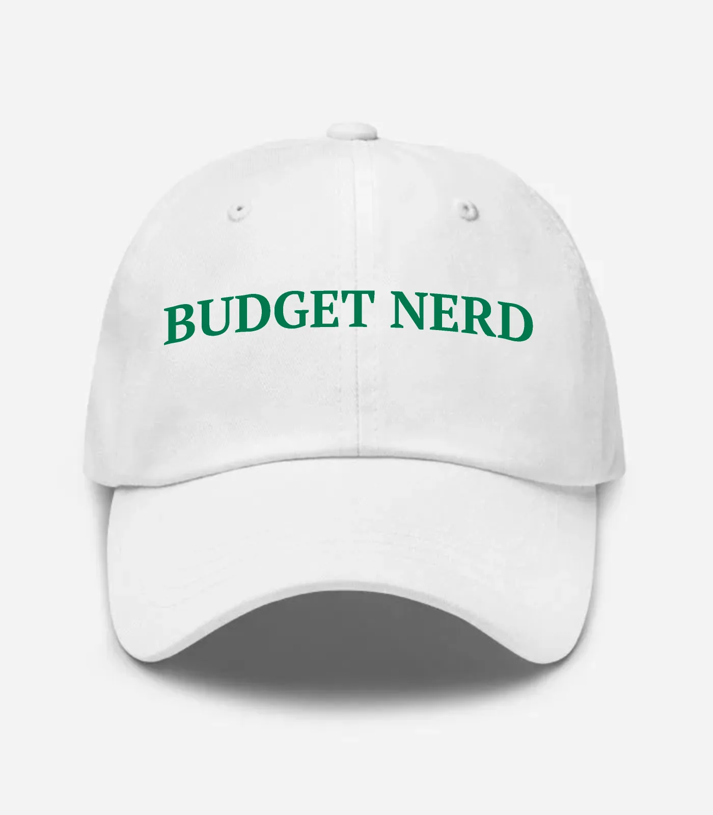 Budget Nerd Hat - White