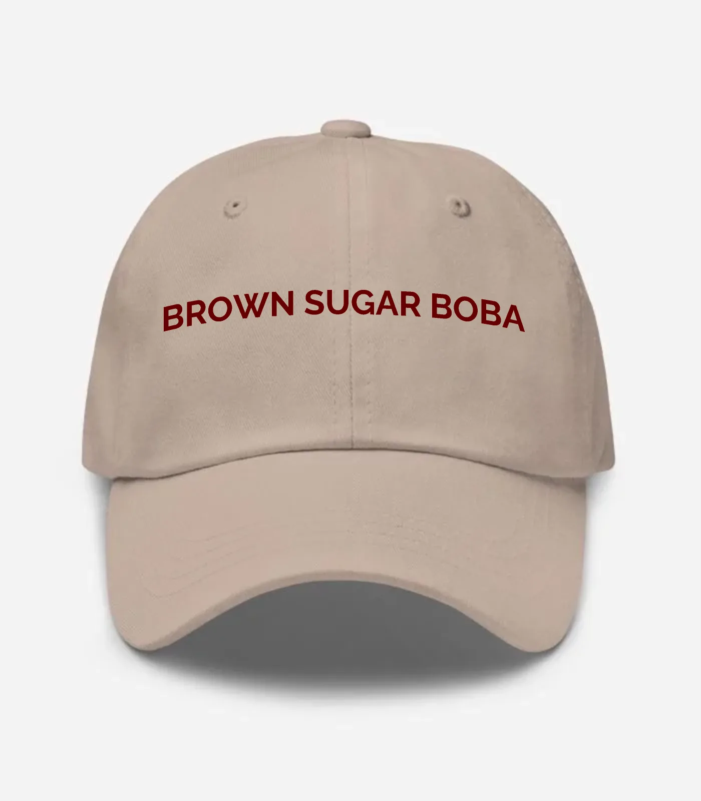 Brown Sugar Boba Hat - Stone