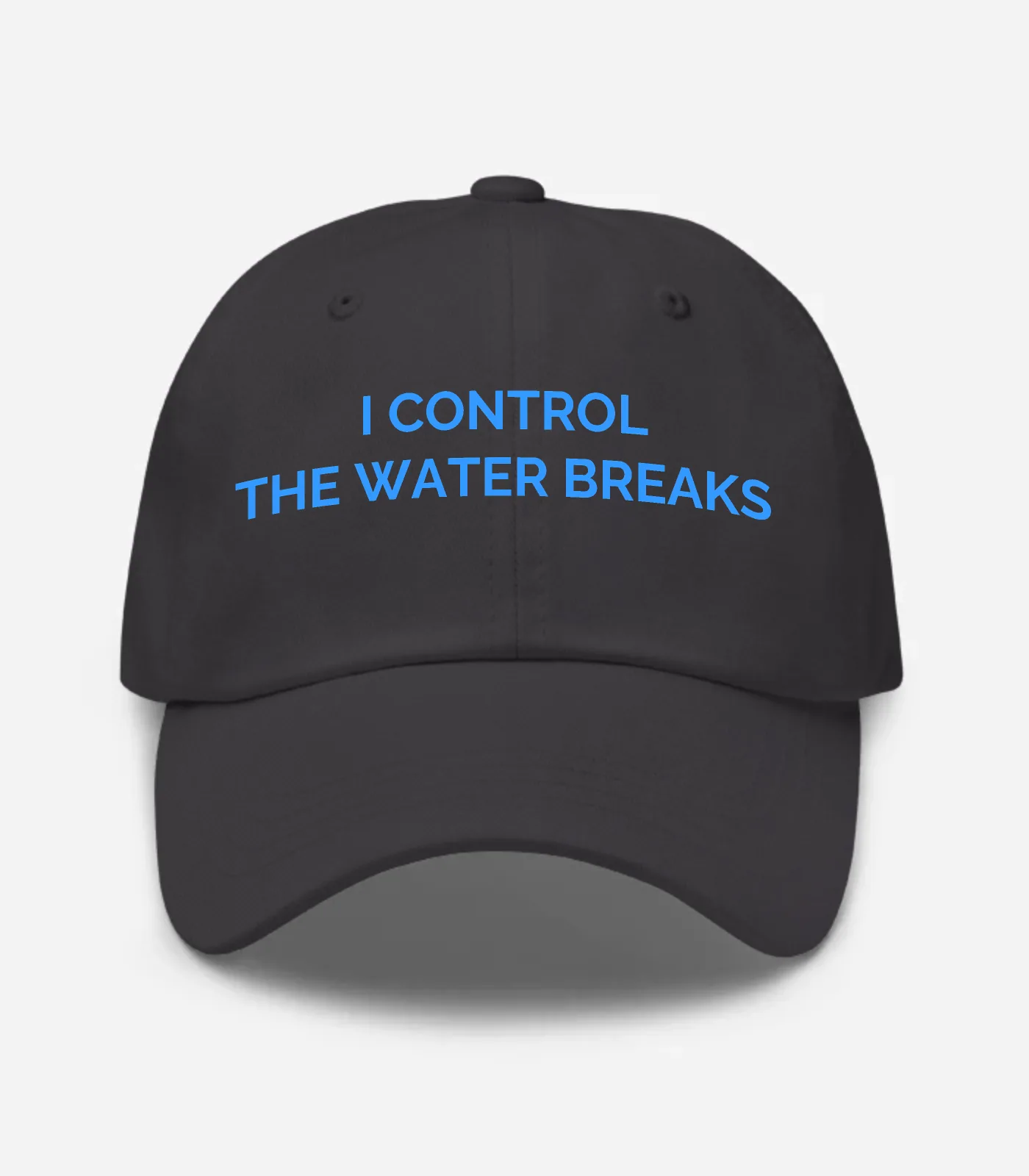 I Control The Water Breaks Hat - Dark Grey