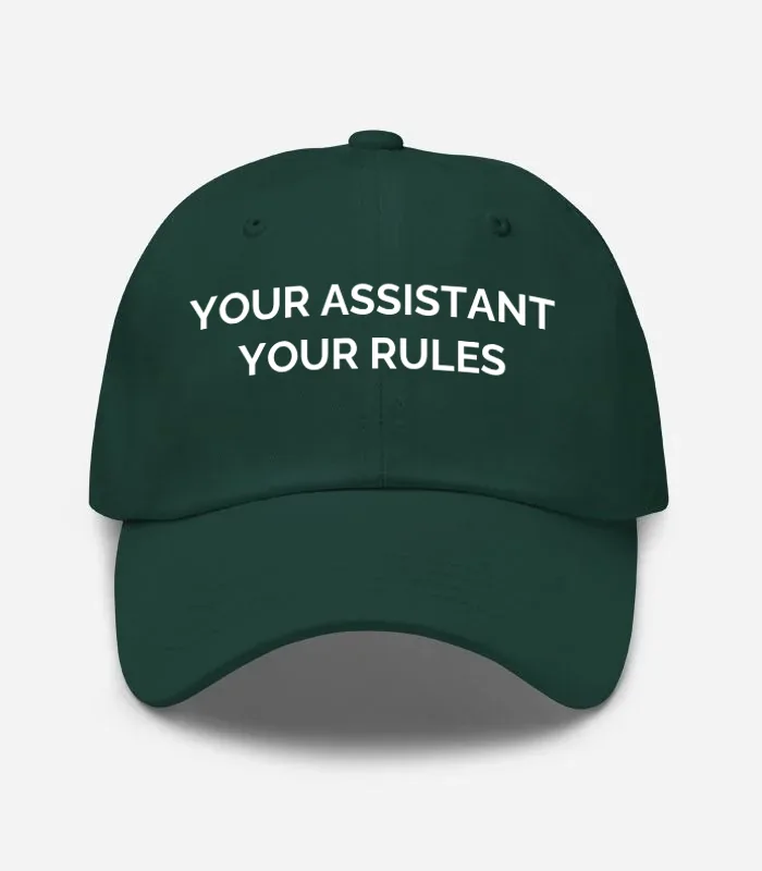 Your Assistant Your Rules Hat - Spruce