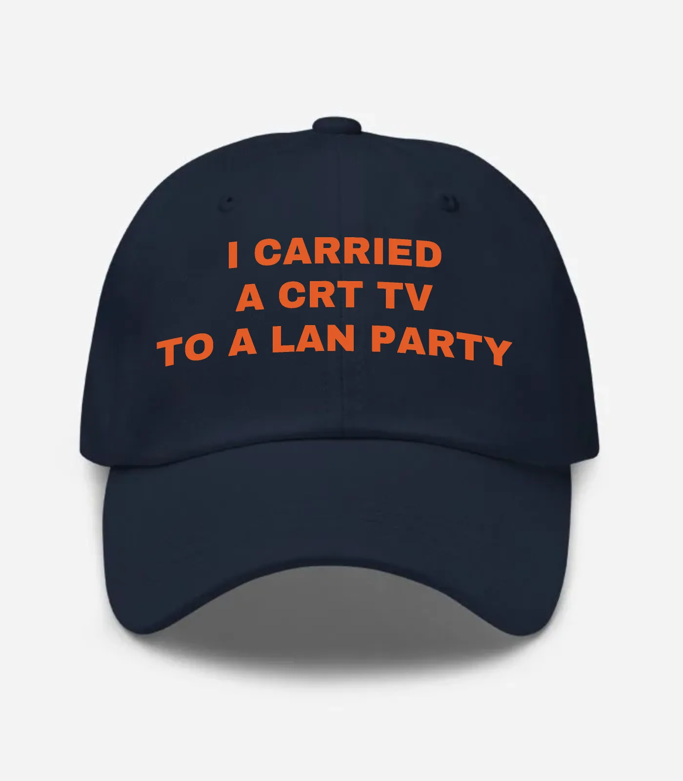 I Carried A Crt TV To A Lan Party Hat