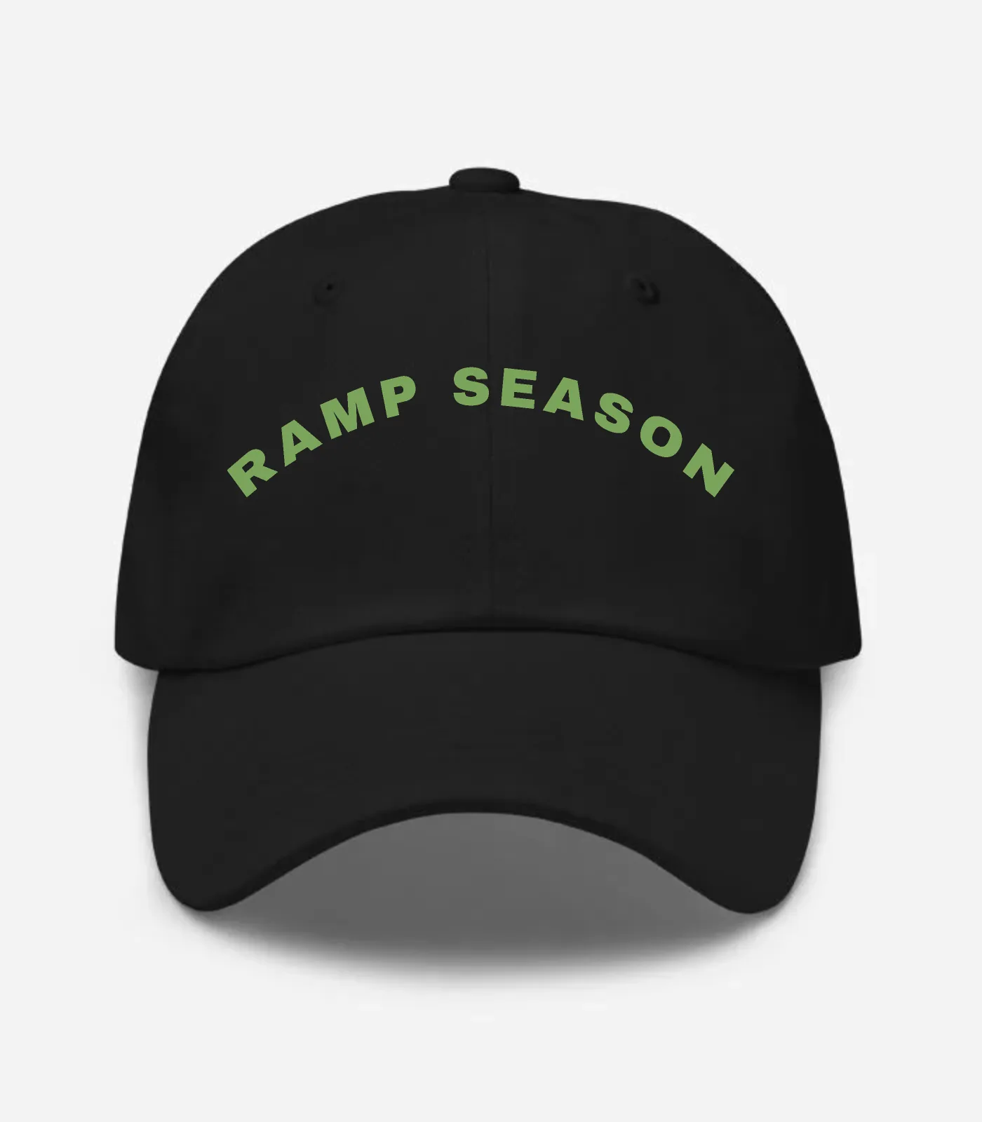 Ramp Season Arched Hat - Black