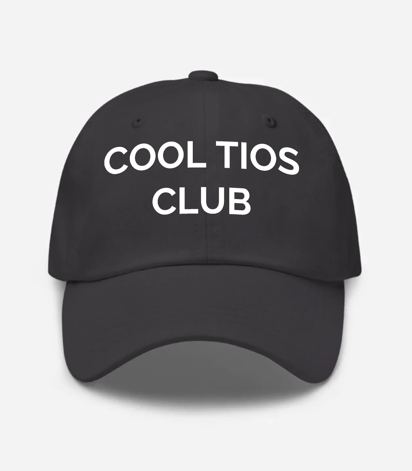Cool Tios Club Hat - Dark Grey