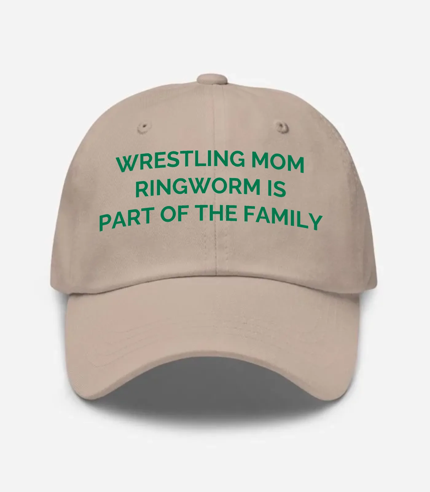 Wrestling Mom Ringworm Is Part Of The Family Hat - Stone