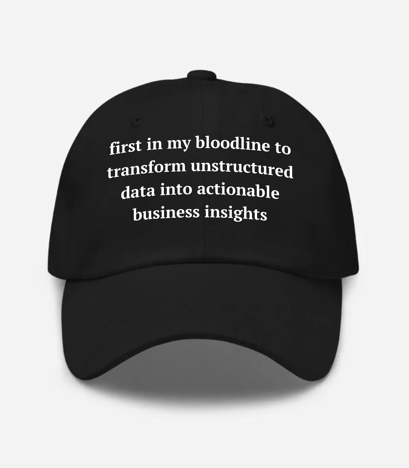 First In My Bloodline To Tr... Hat - Black