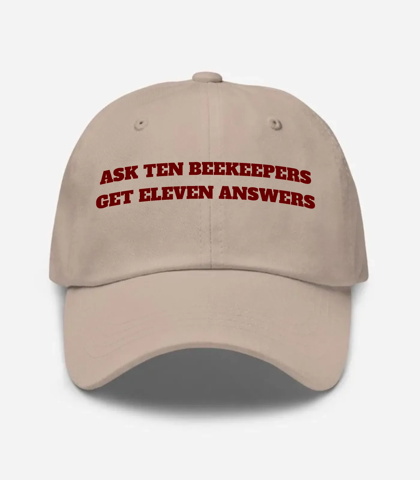 Ask Ten Beekeepers Get Eleven Answers Hat