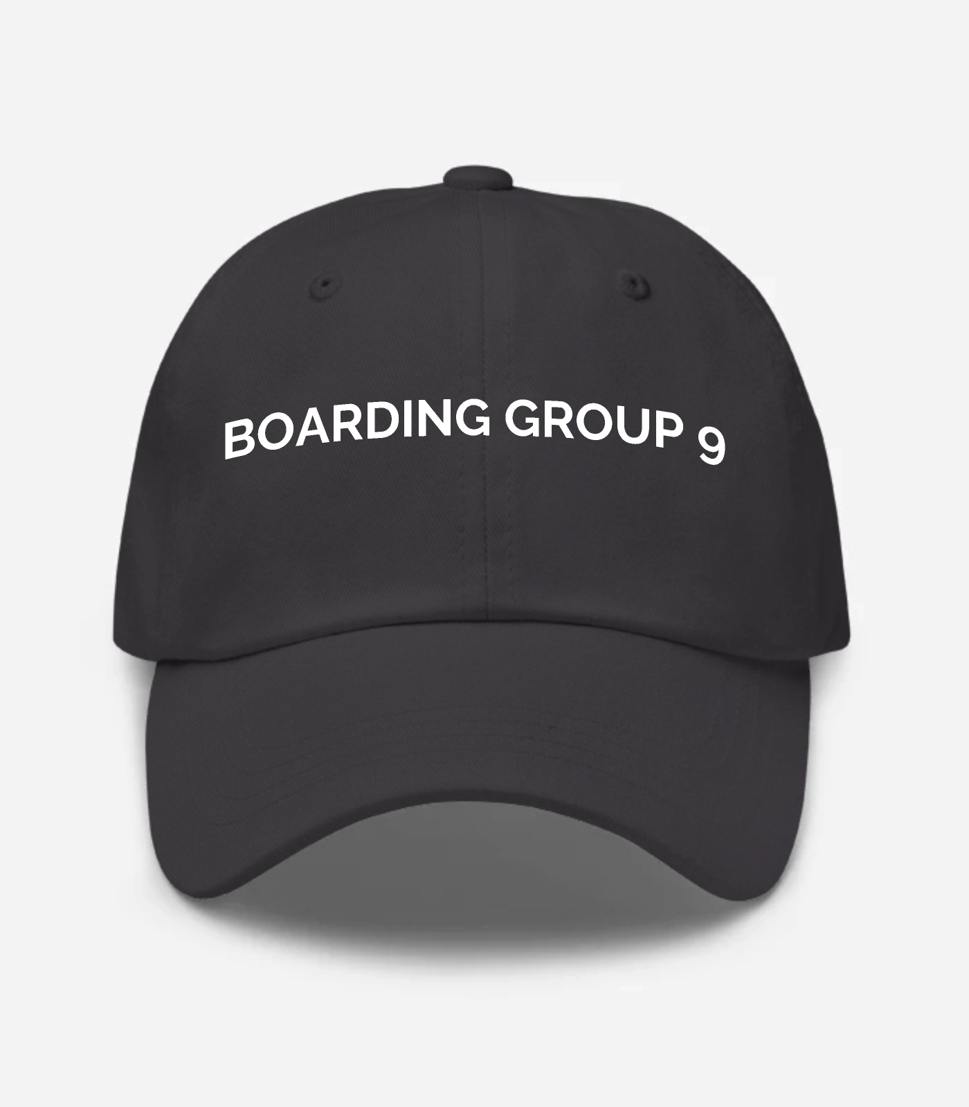 Boarding Group 9 Hat - Dark Grey