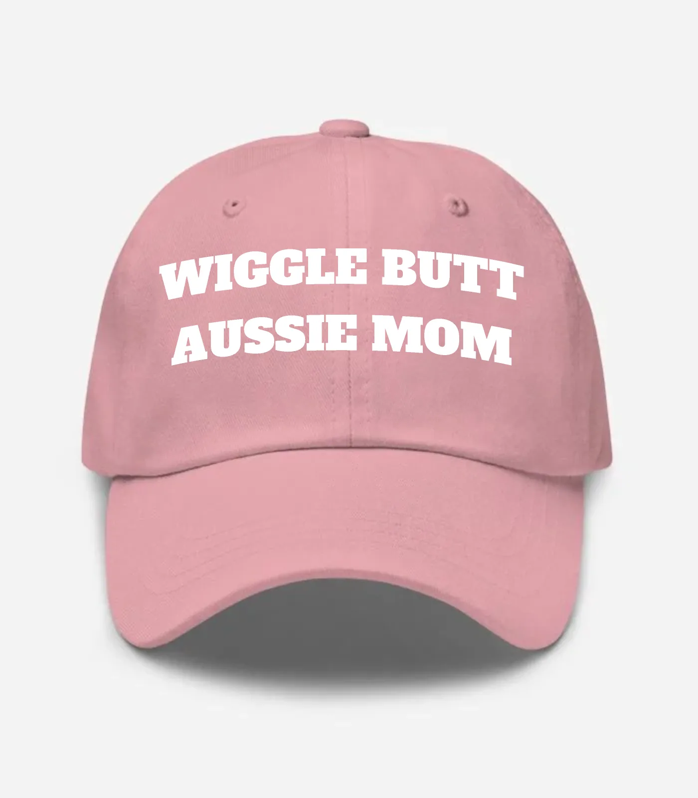 Wiggle Butt Aussie Mom Hat - Pink