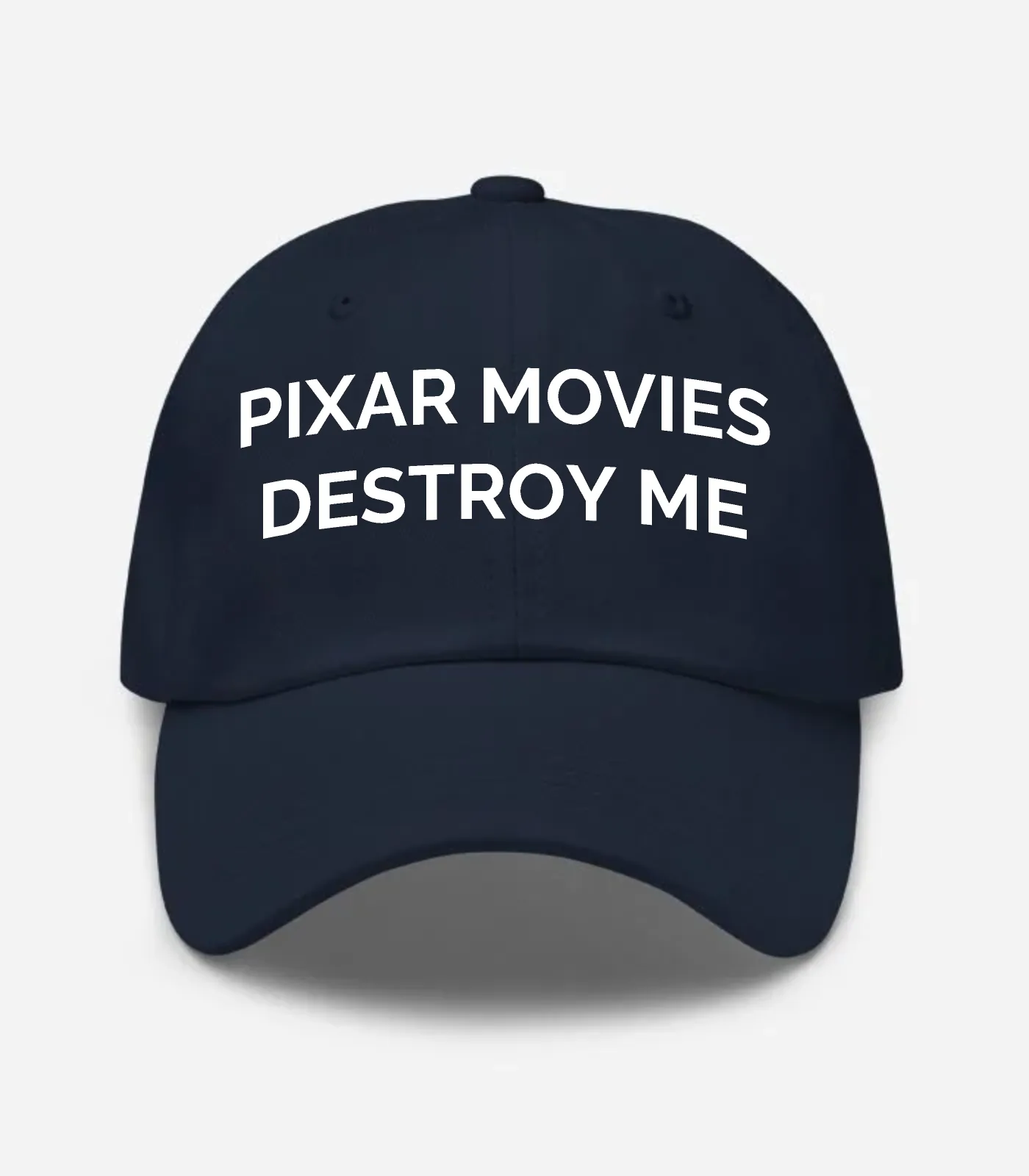 Pixar Movies Destroy Me Hat - Navy