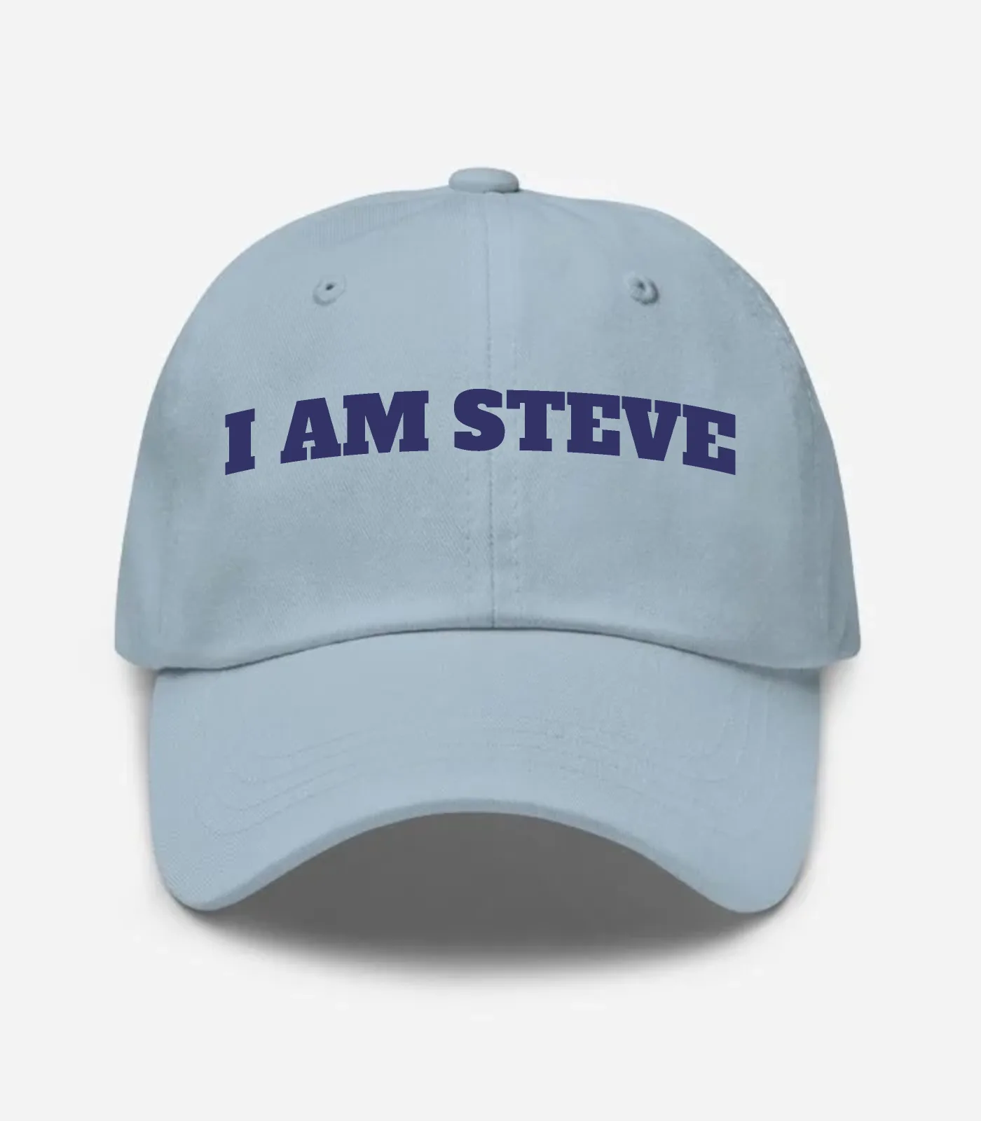 I Am Steve Hat - Light Blue