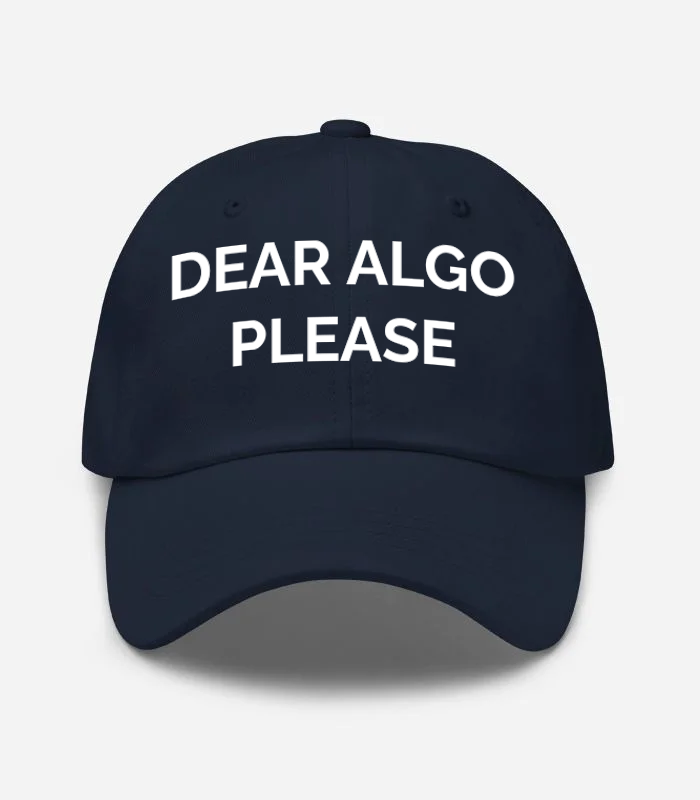 Dear Algo Please Hat