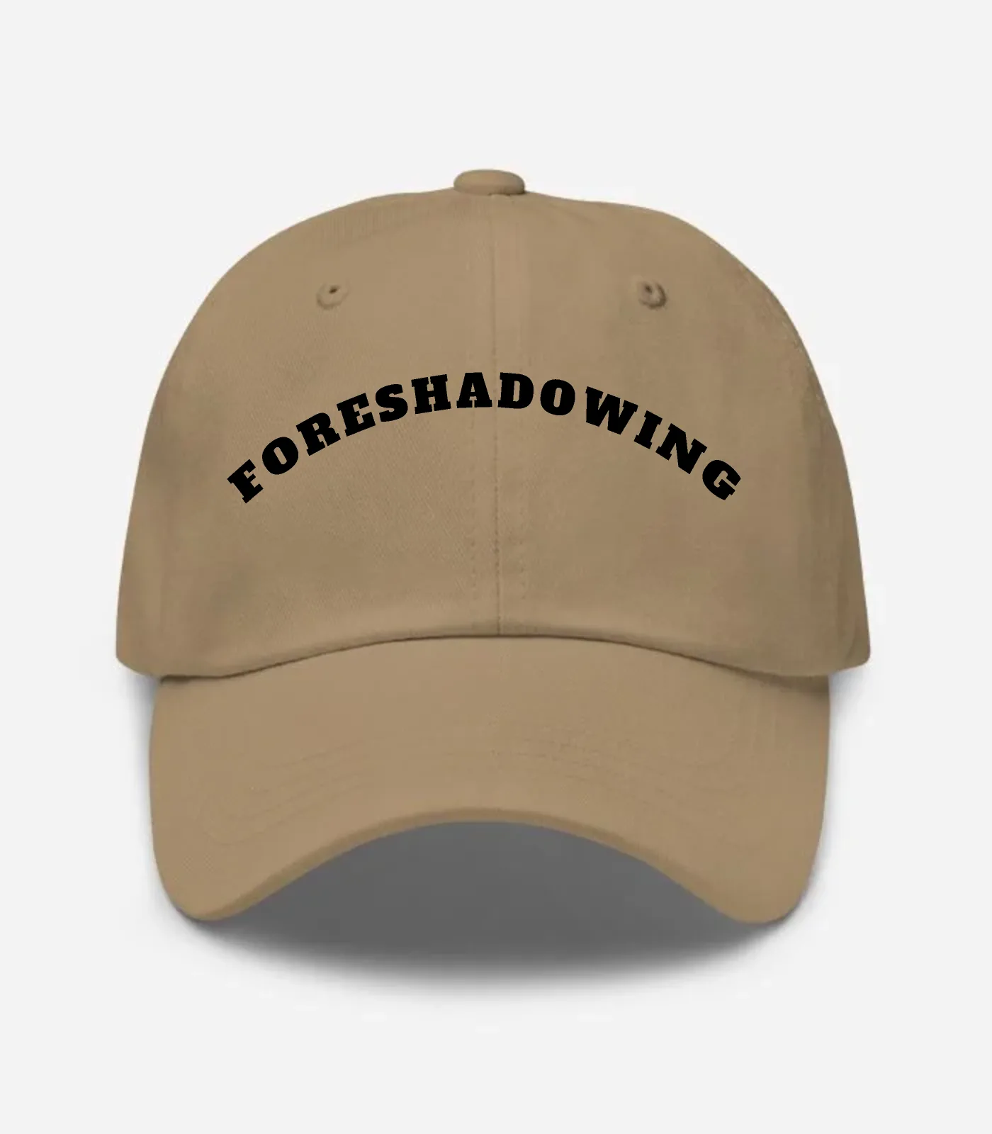 Foreshadowing Arched Hat - Khaki