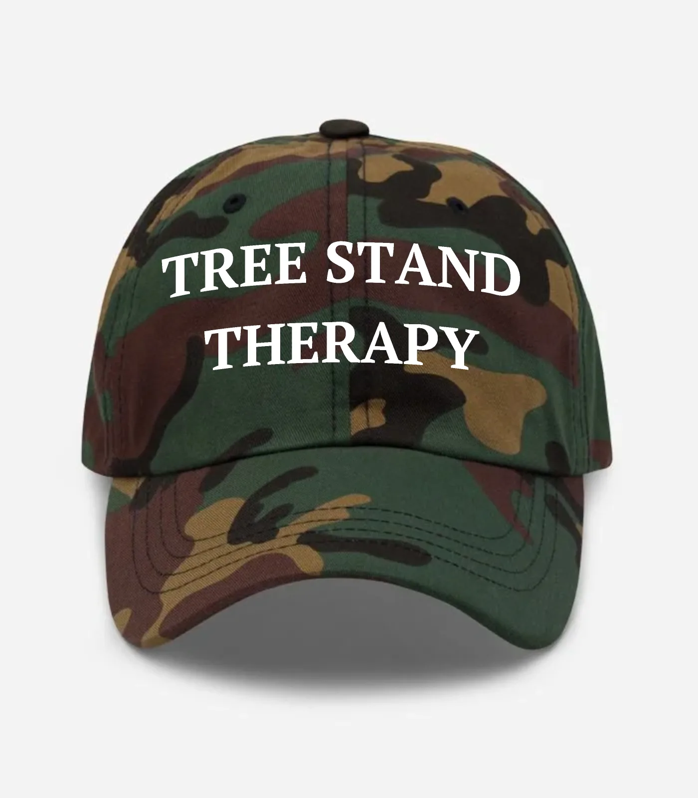 Tree Stand Therapy Hat - Green Camo