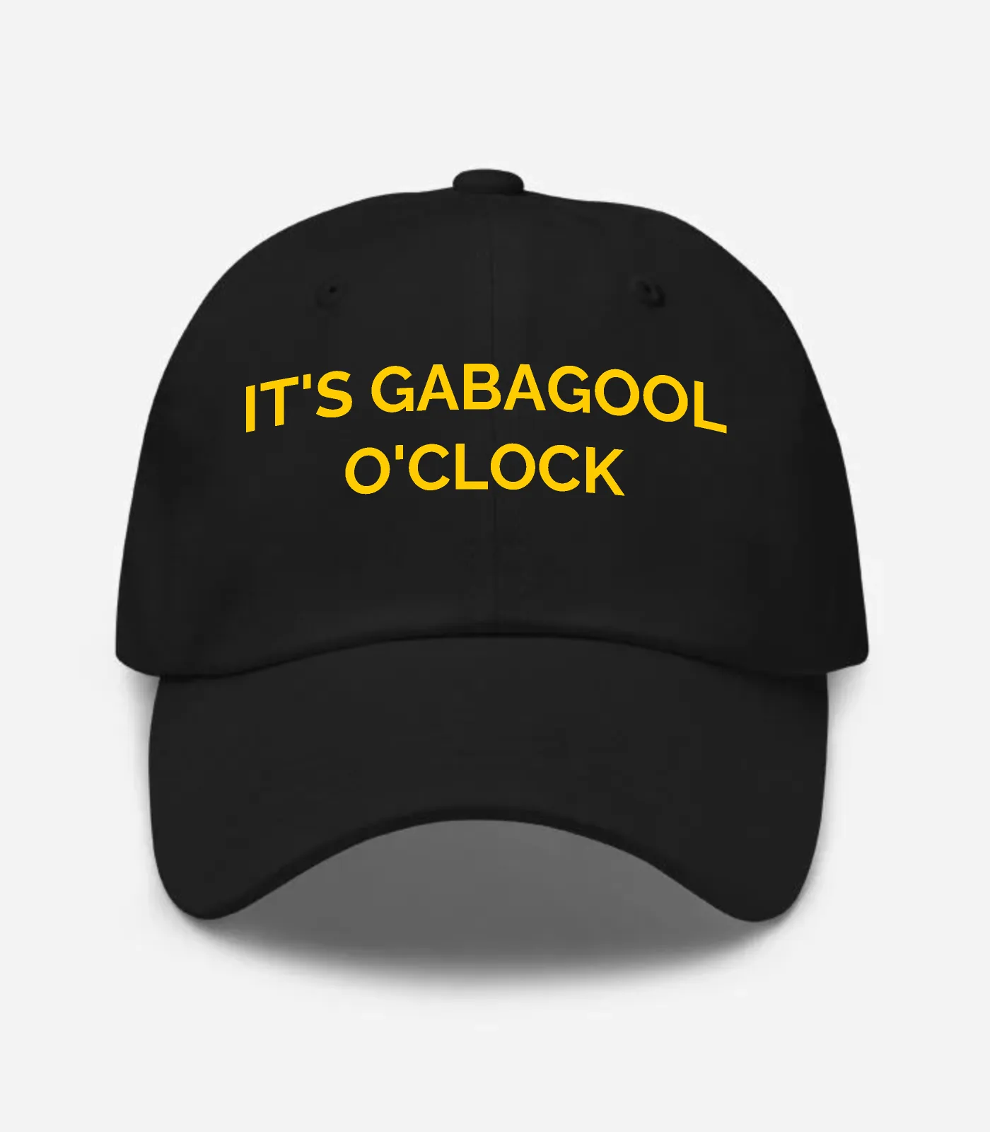 It's Gabagool O'clock Hat - Black