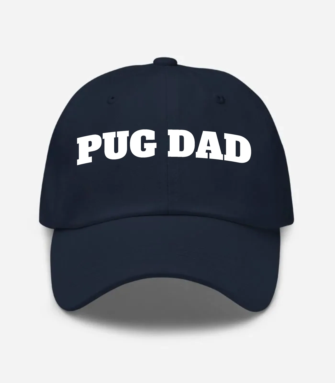 Pug Dad Hat - Navy