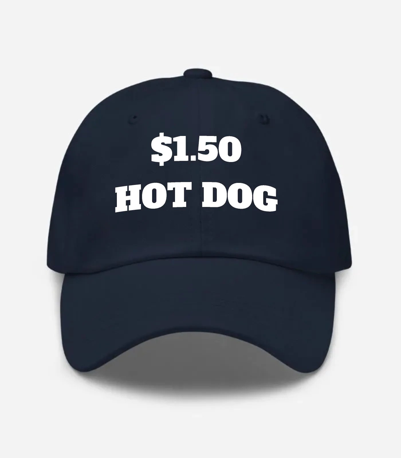 $1.50 Hot Dog Hat - Navy